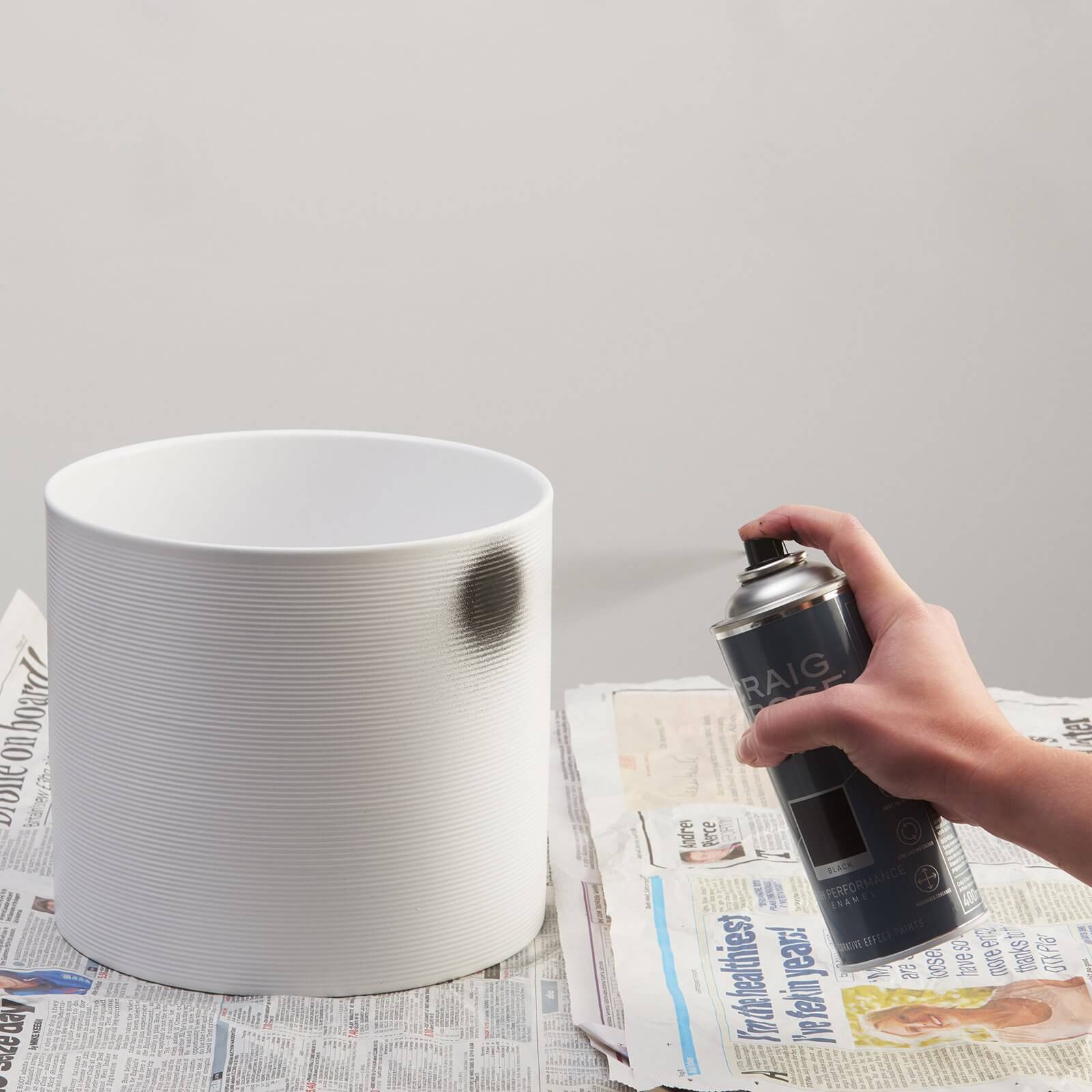 Craig & Rose Artisan Marble Effect Spray Paint Paint White - 400ml