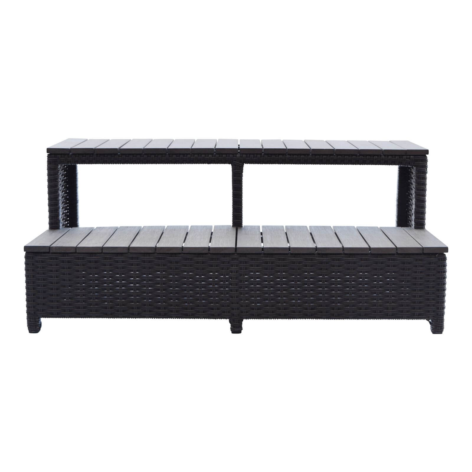 Canadian Spa Rattan Square Spa Step for 86in Hot Tub
