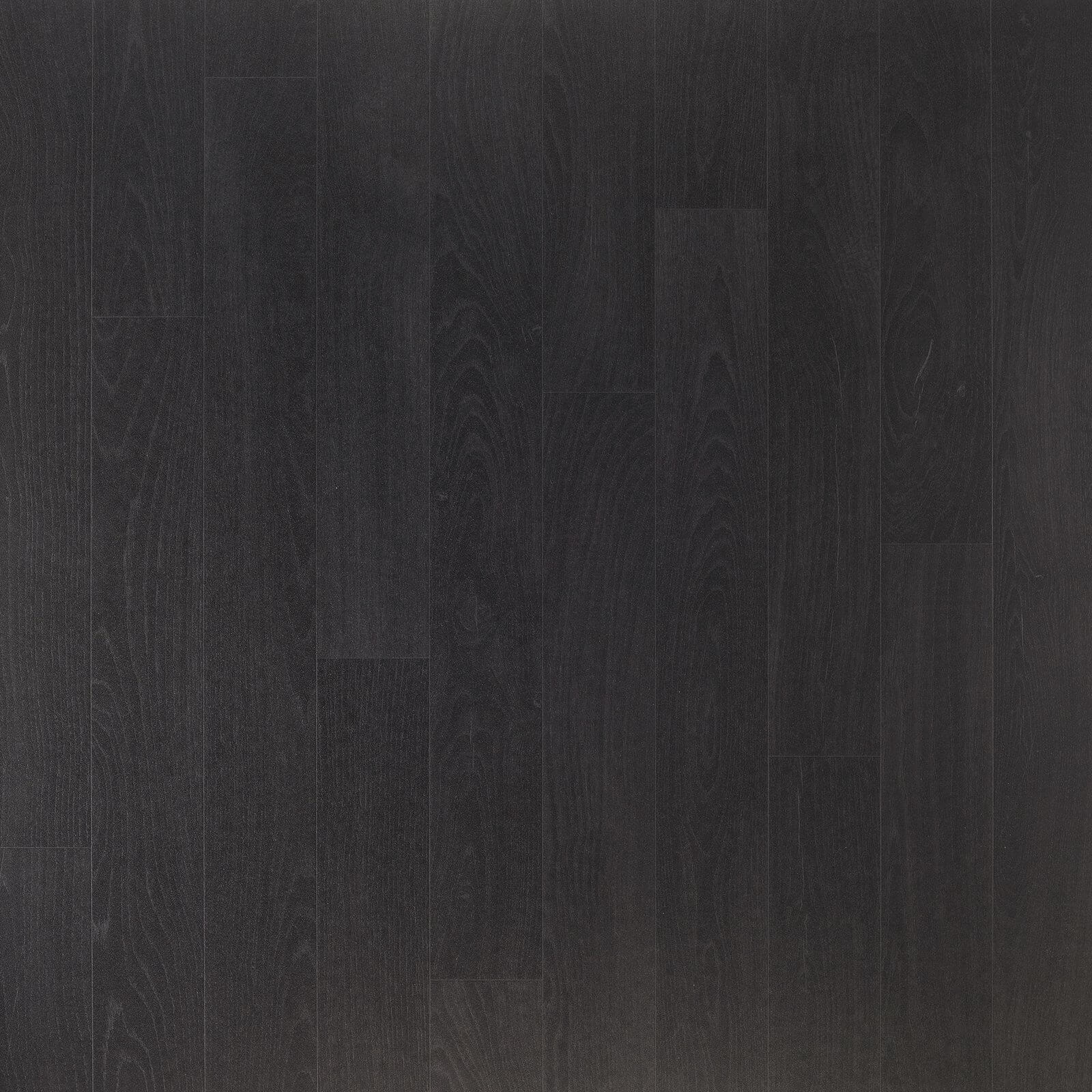 Brady Vinyl Flooring - Black Wood Effect - 2x2m