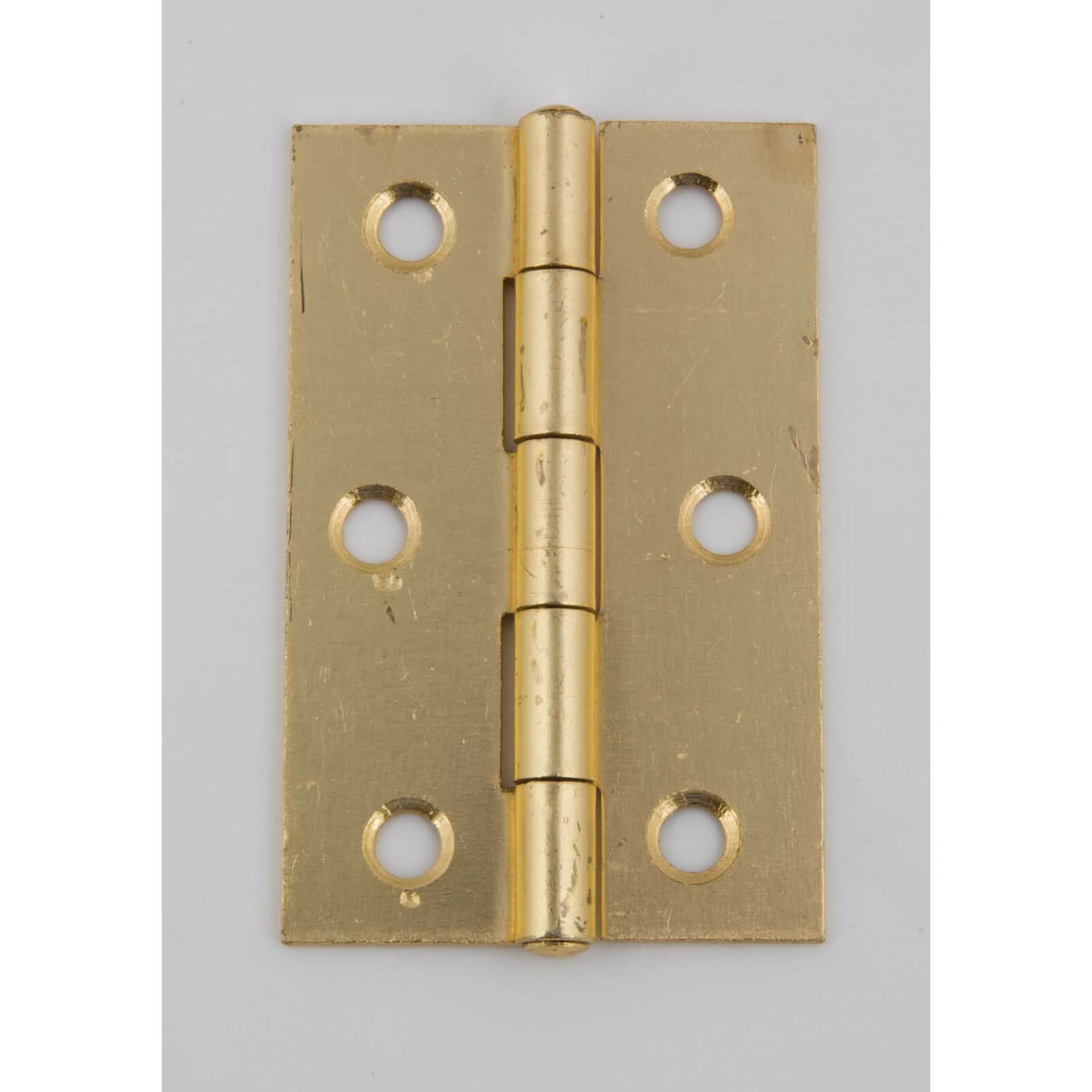 Hafele Butt Hinge - Electro Brass - 75 x 49mm - 2 Pack