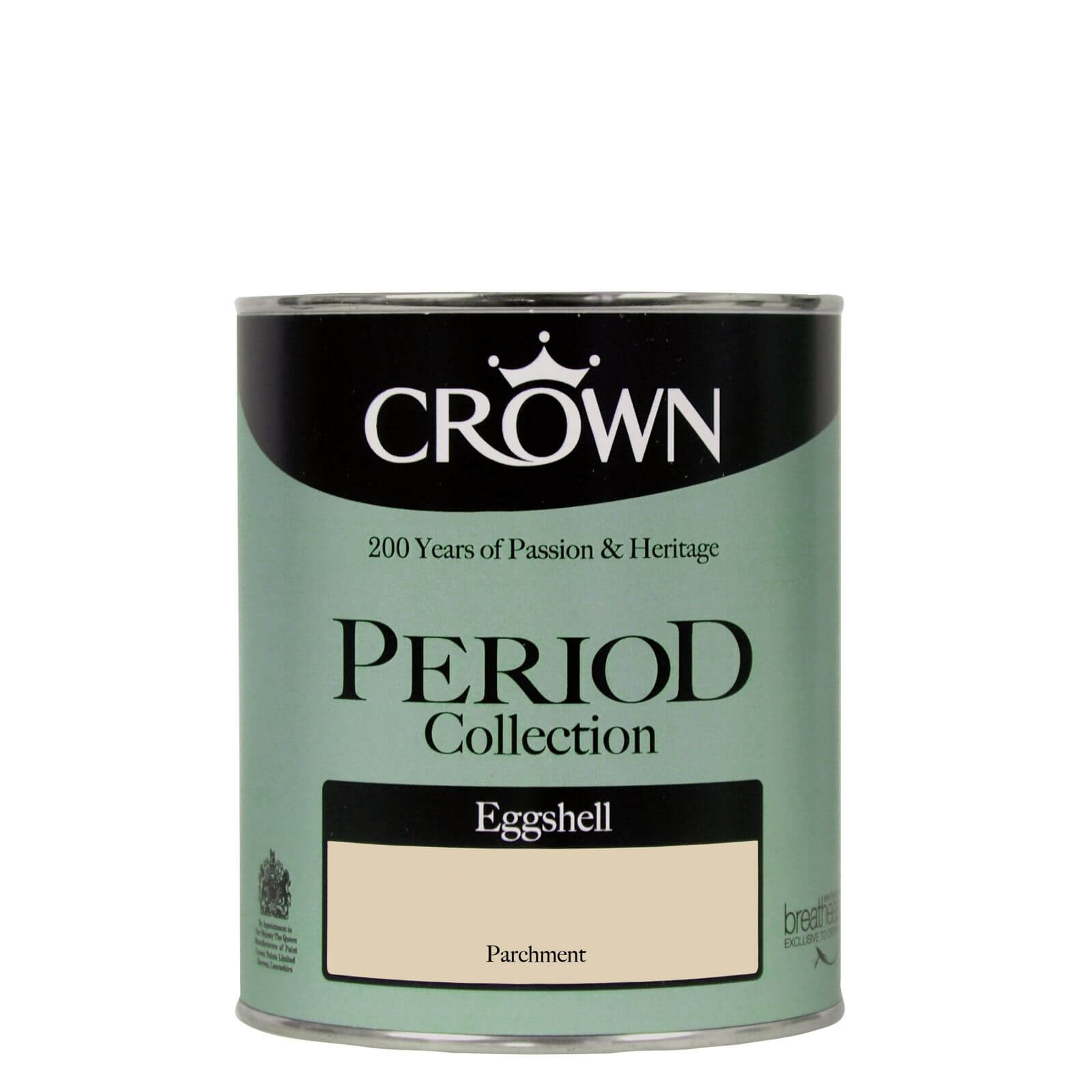 Crown Period Collection Parchment - Eggshell Paint - 750ml