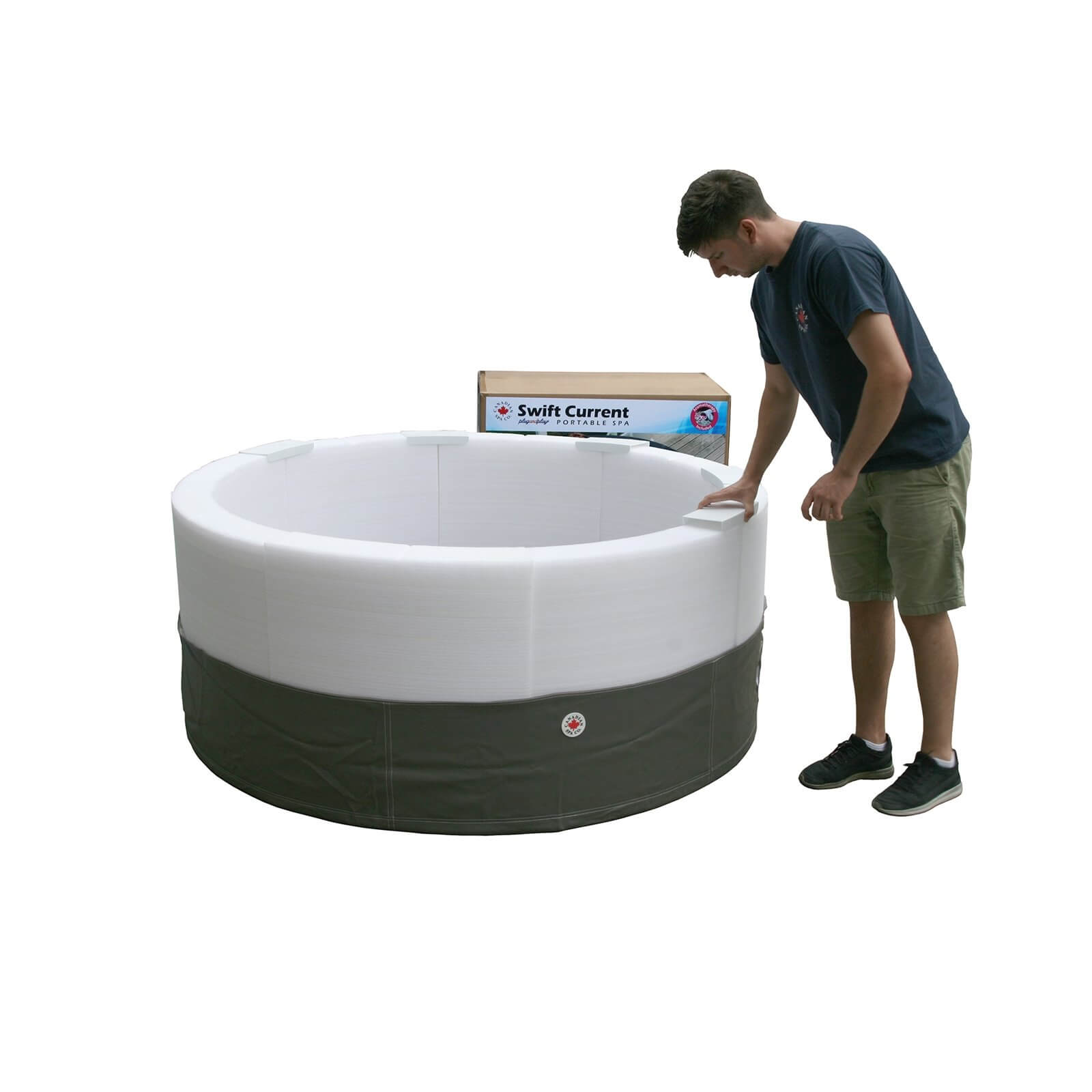 Swift Current 4-6 Hot Tub Version 2 by Canadian Spa (Includes Free Delivery)