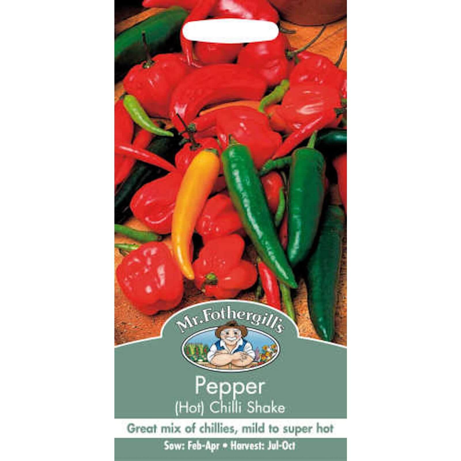 Mr. Fothergill's Hot Pepper Chilli Shake (Capsicum Annuus) Seeds