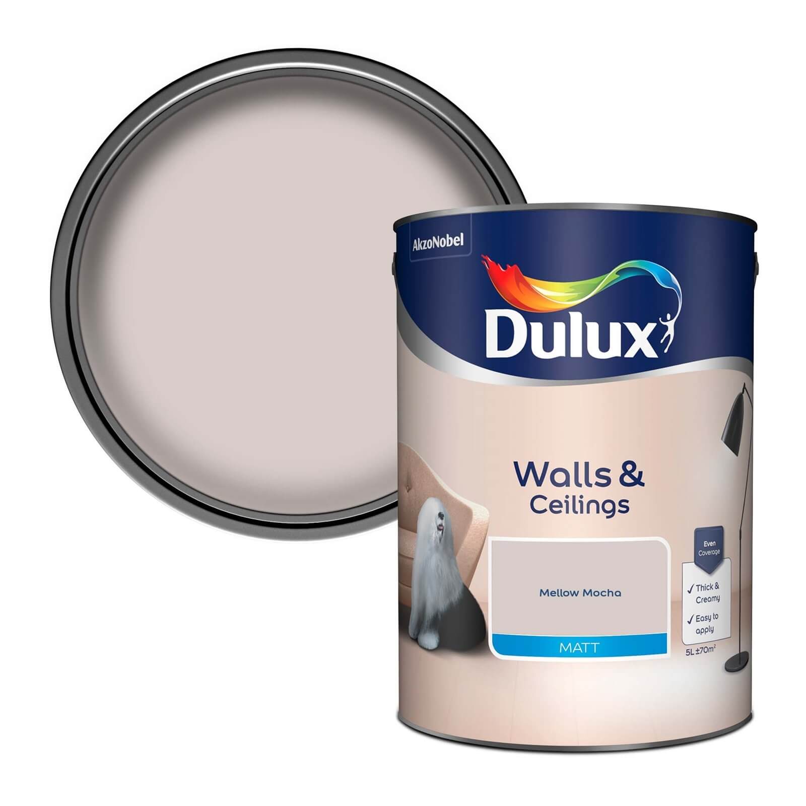 Dulux Matt Emulsion Paint Mellow Mocha - 5L