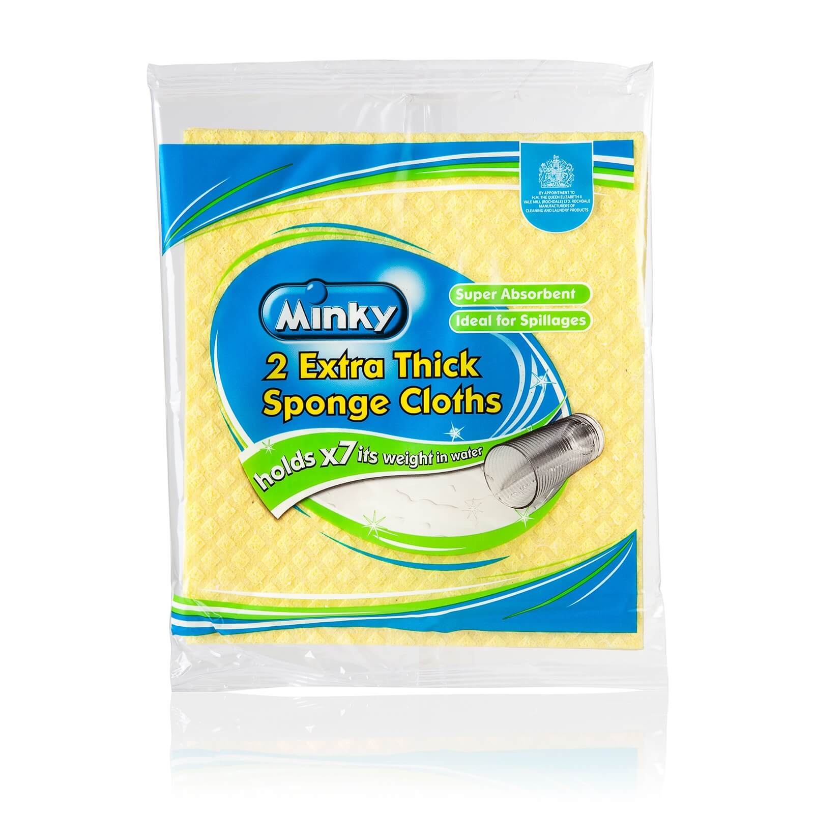 Extra Thick Sponge Cloths (Pack of 2)