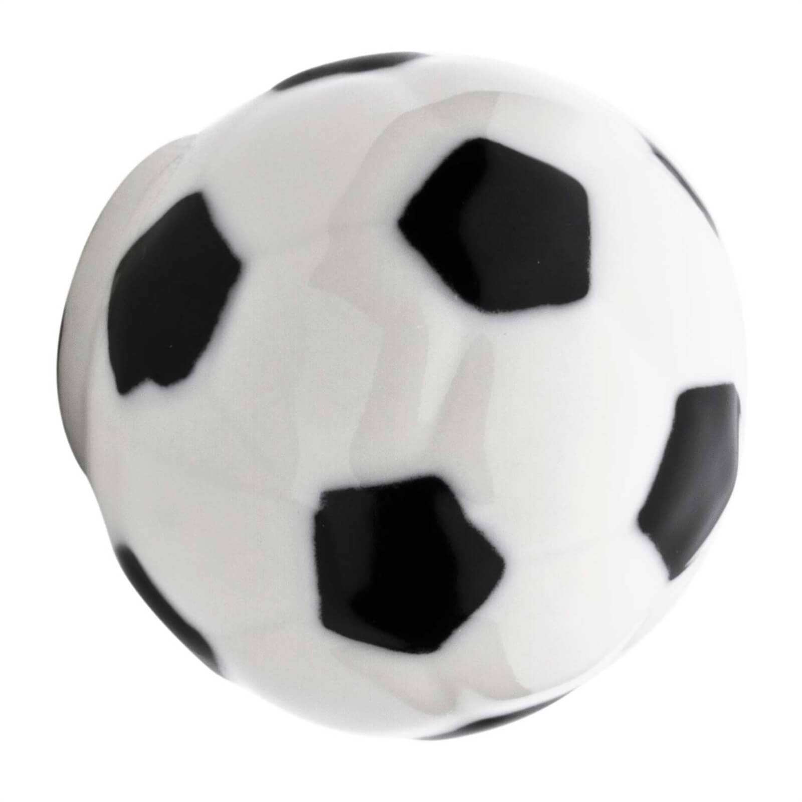 Ceramic Soccer Ball Knob - 32mm