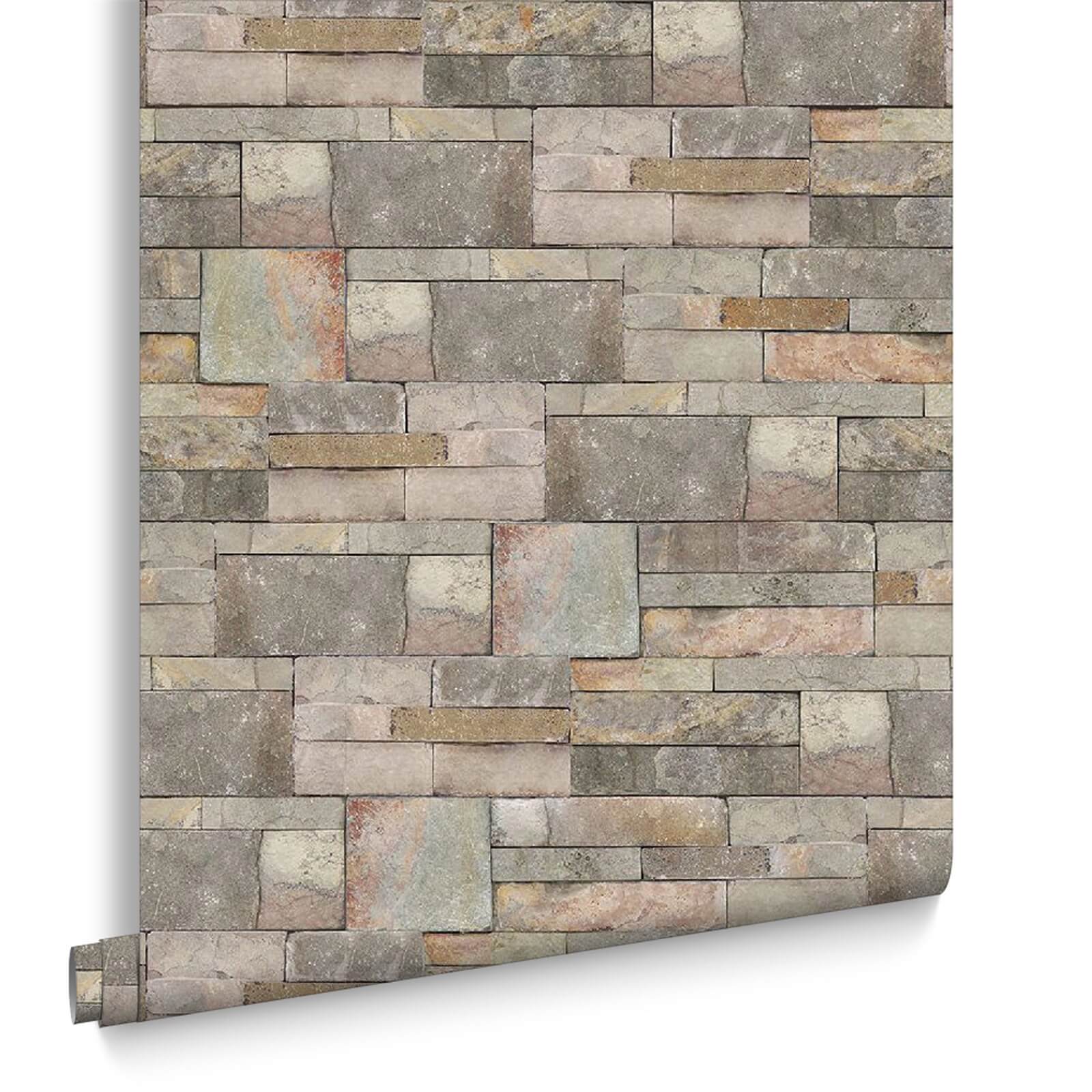 Contour Sandstone Wallpaper - Beige