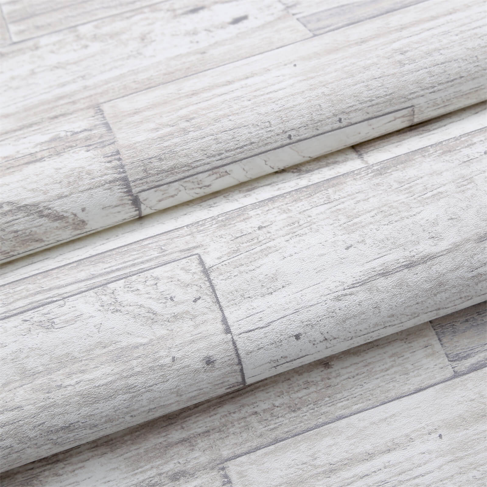 Superfresco Easy Shiplap Wood Wallpaper - Beige
