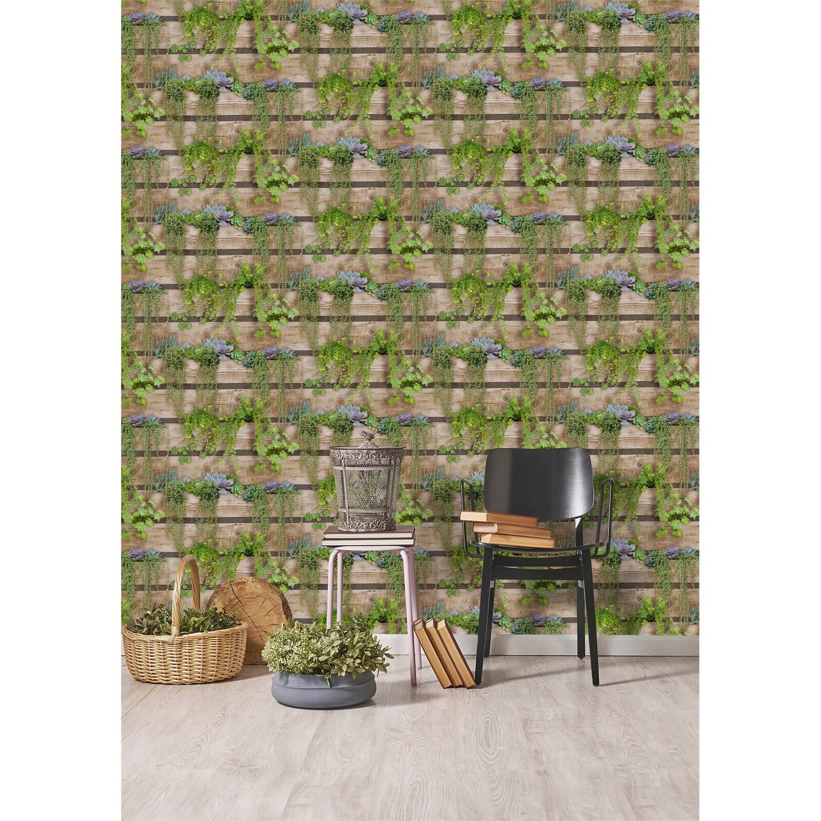 Superfresco Easy Palissa Wallpaper - Vegetal Green