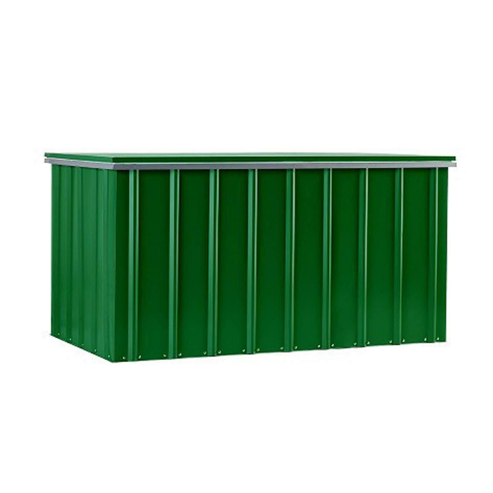 Lotus 5 x 3ft Metal Storage Box - Heritage Green