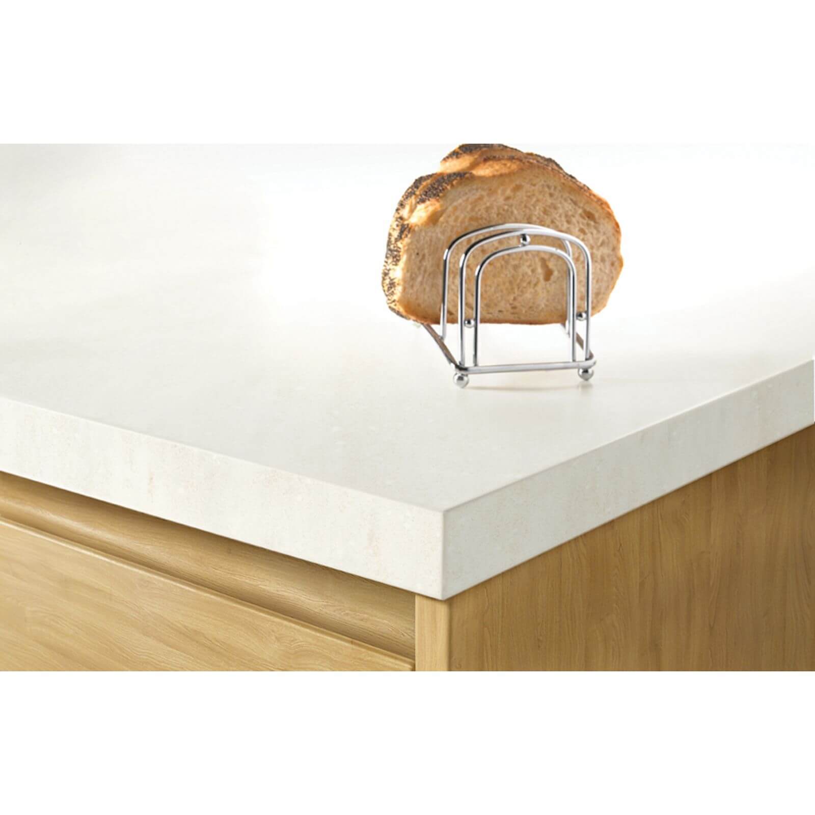 Maia Snow Haze Kitchen Sink Worktop - Acrylic Super Large Left Hand Bowl - 1800 x 650 x 42mm