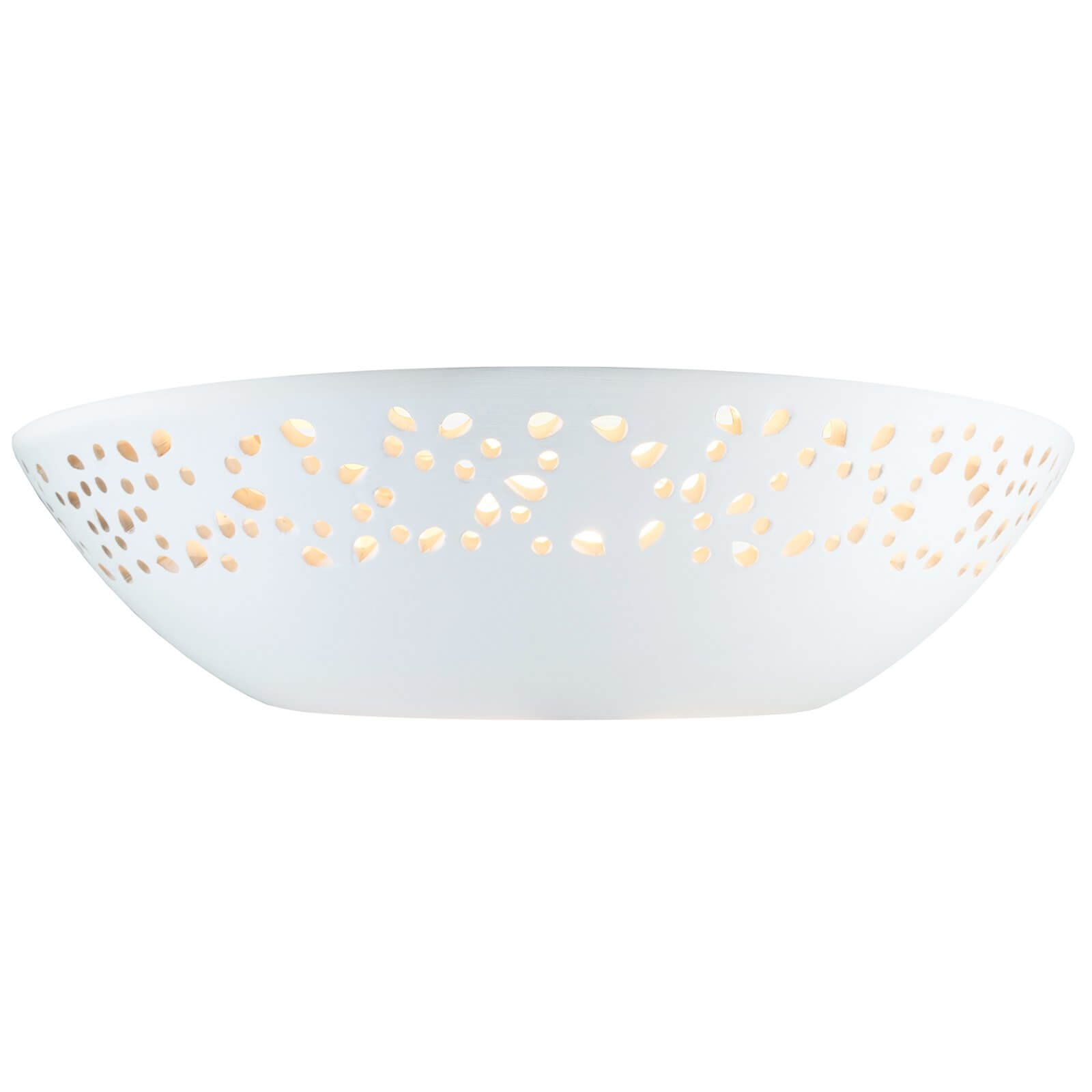 Abelia Ceramic Punched Wall Light
