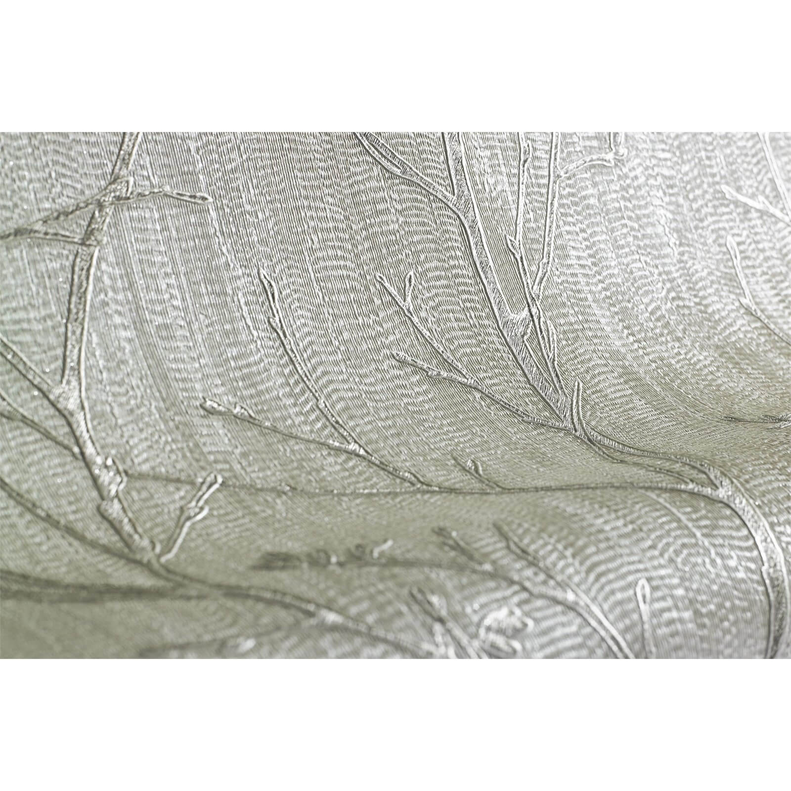 Boutique Water Silk Sprig Wallpaper - Ivory