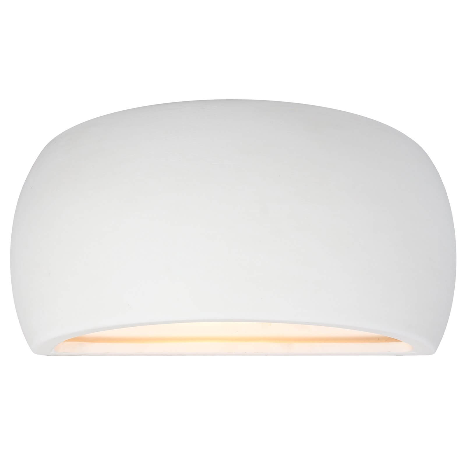 Adelie Ceramic Curved Wall Light