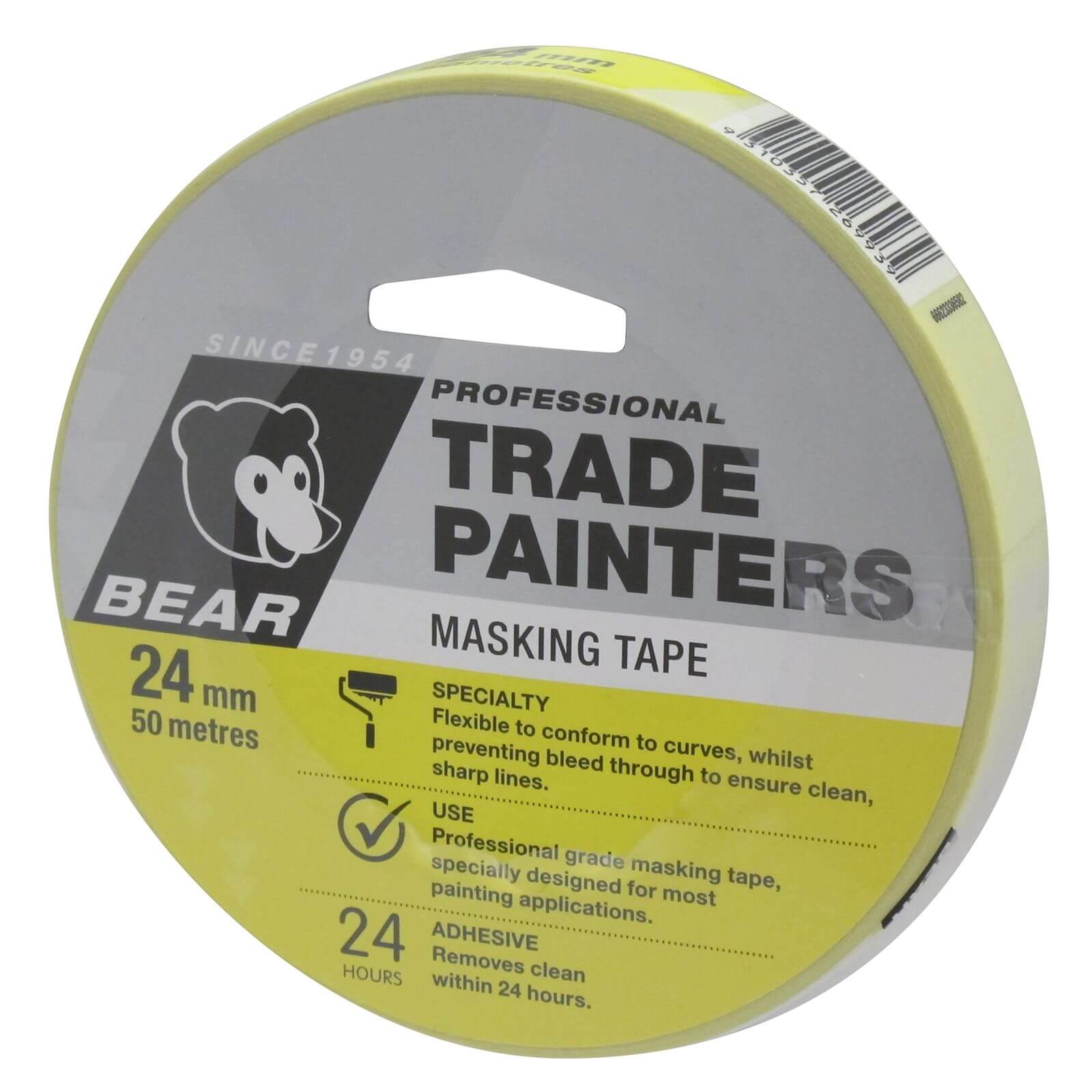 Bear 24mm x 50m Trade Painters Masking Tape