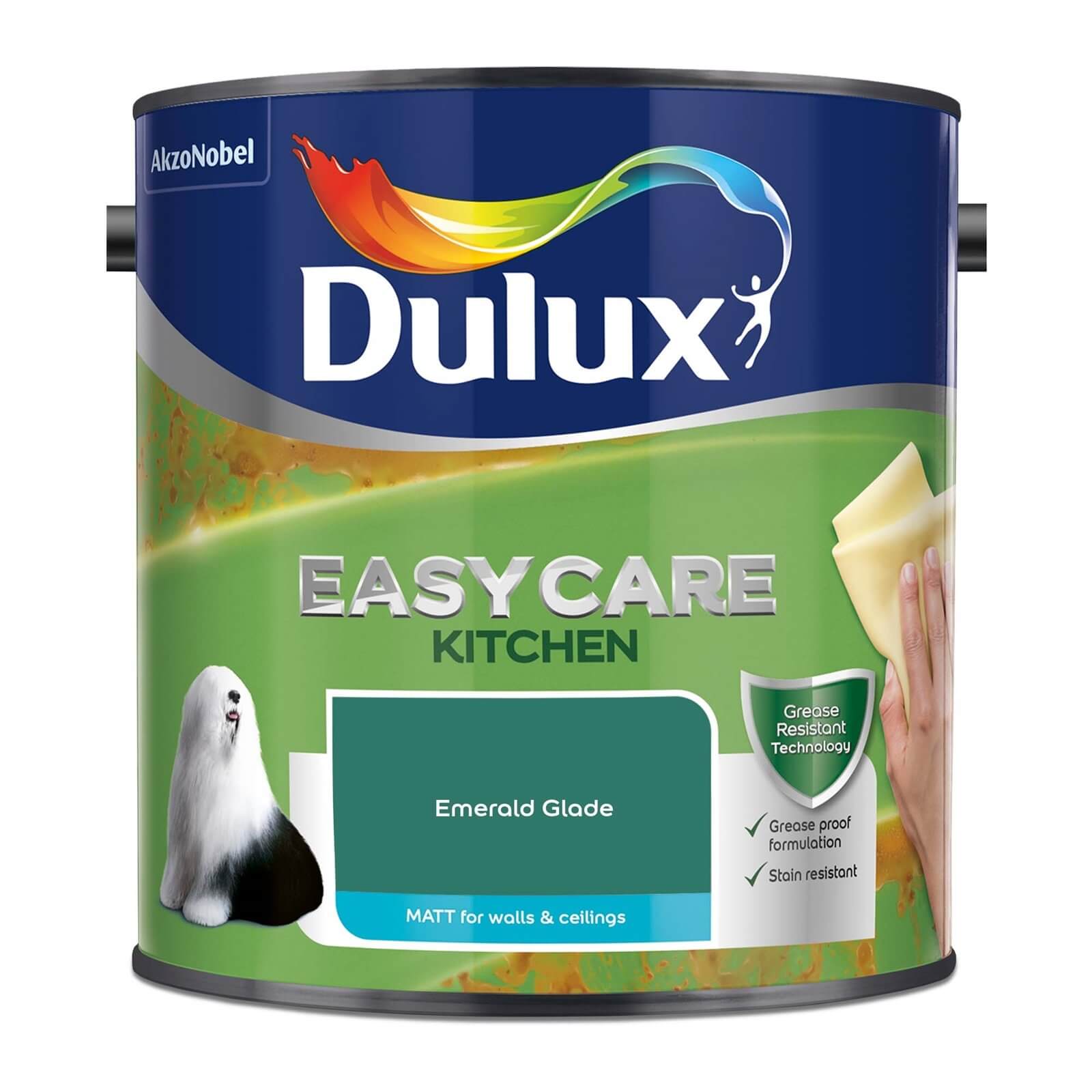 Dulux Easycare Kitchen Emerald Glade Matt Paint - 2.5L