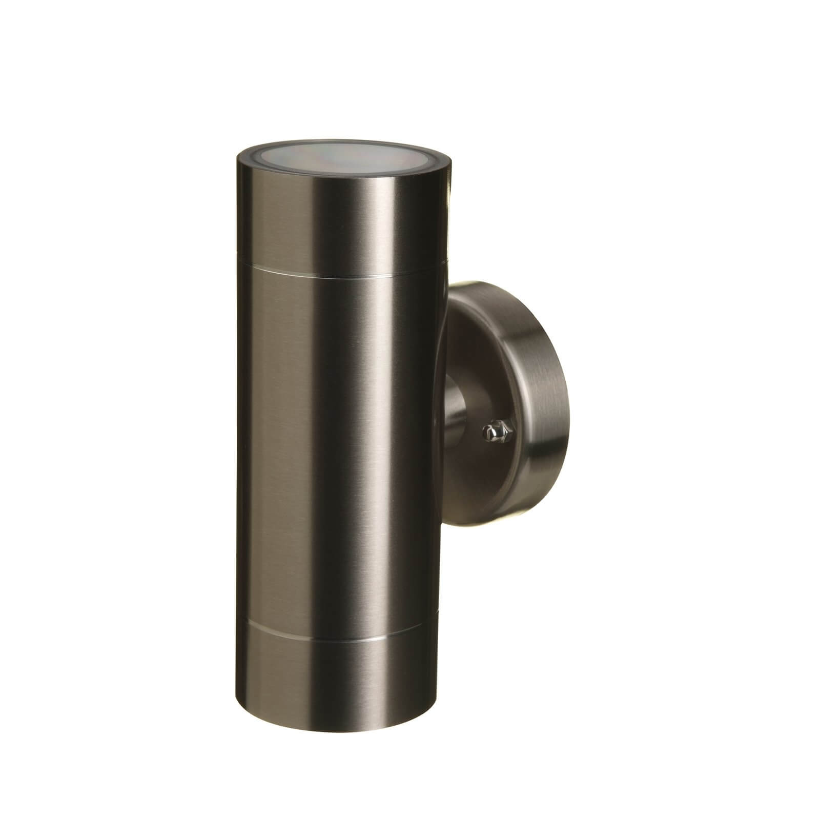 Lutec Rado Up & Down Outdoor Wall Light - Stainless steel