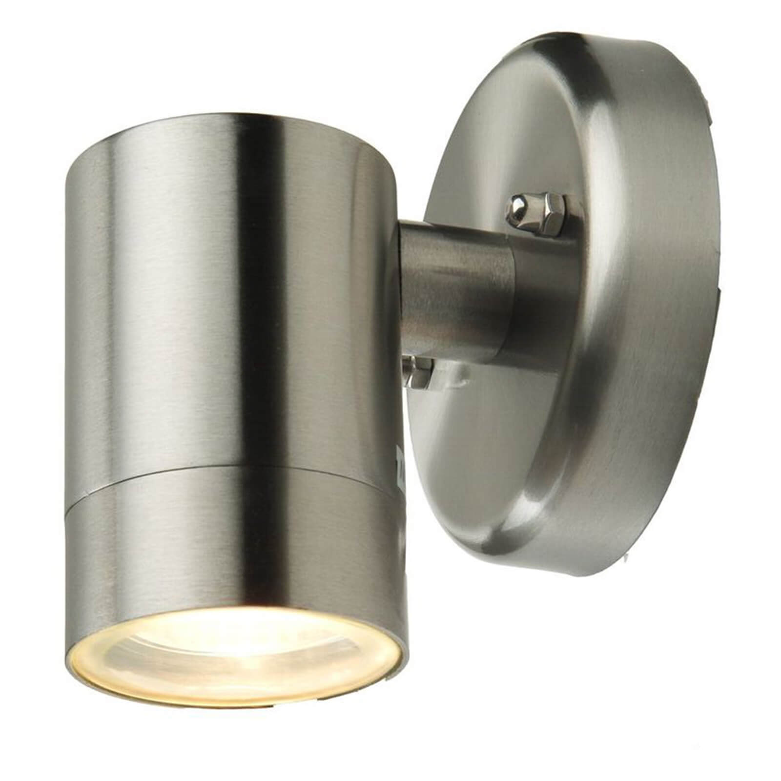 Lutec Rado Outdoor Down Wall Light - Stainless steel
