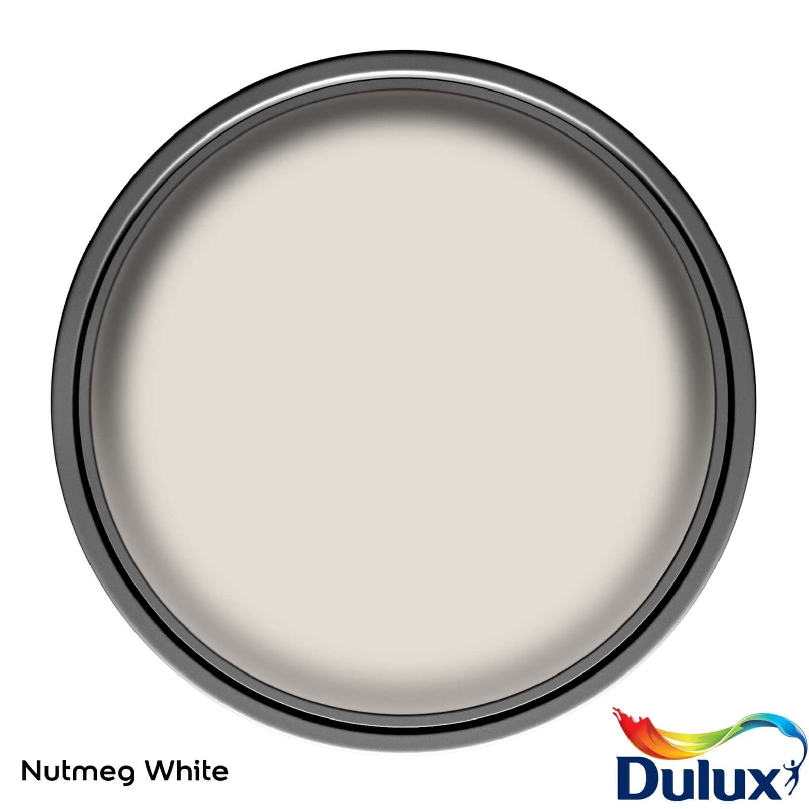 Dulux Easycare Bathroom Nutmeg White Soft Sheen Paint - 2.5L