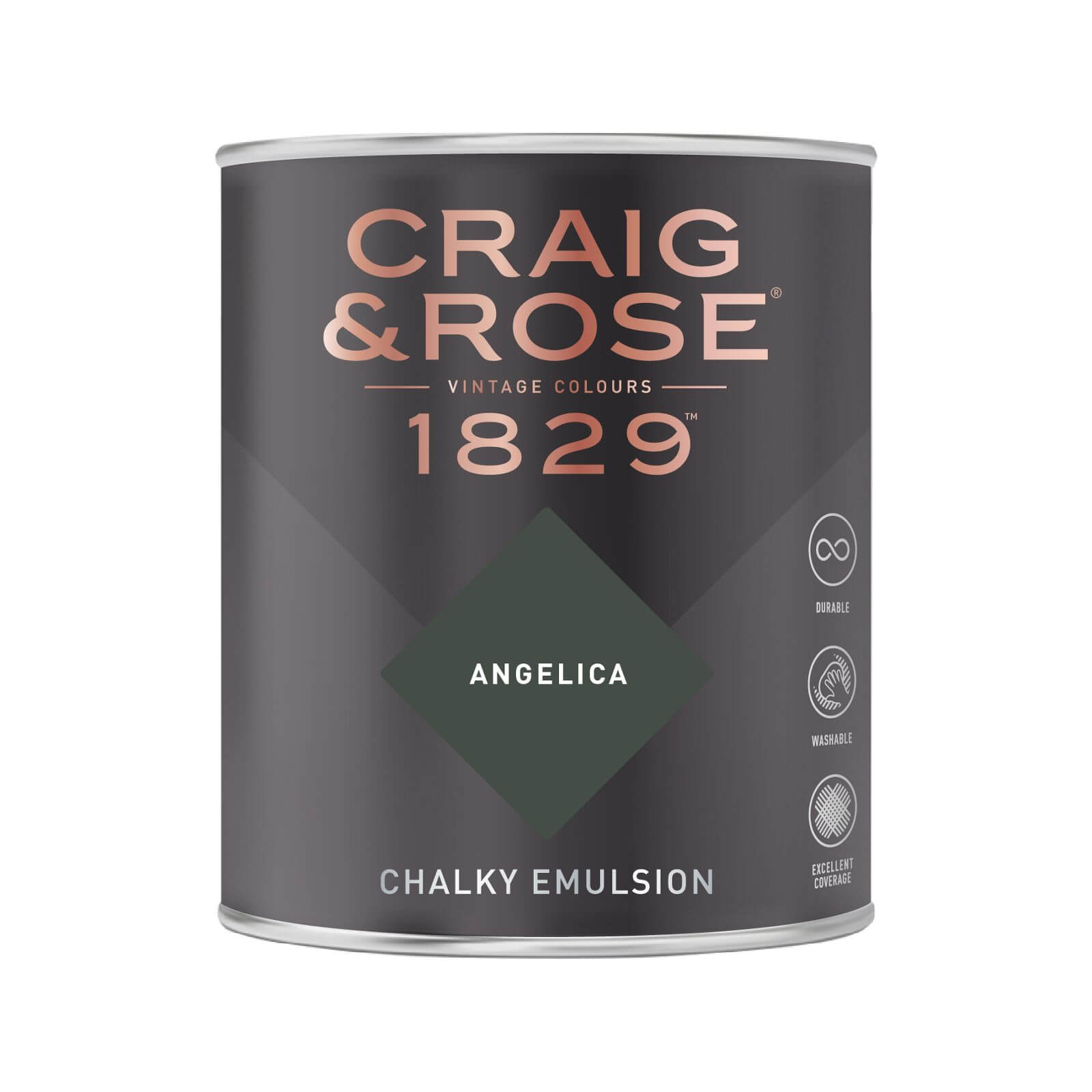 Craig & Rose 1829 Chalky Matt Emulsion Paint Angelica - 750ml