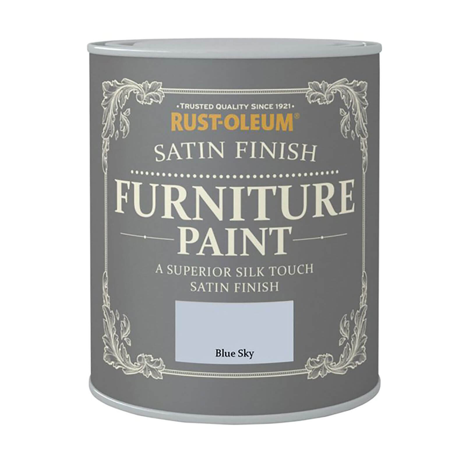 Rust-Oleum Satin Furniture Paint - Blue Sky - 125ml