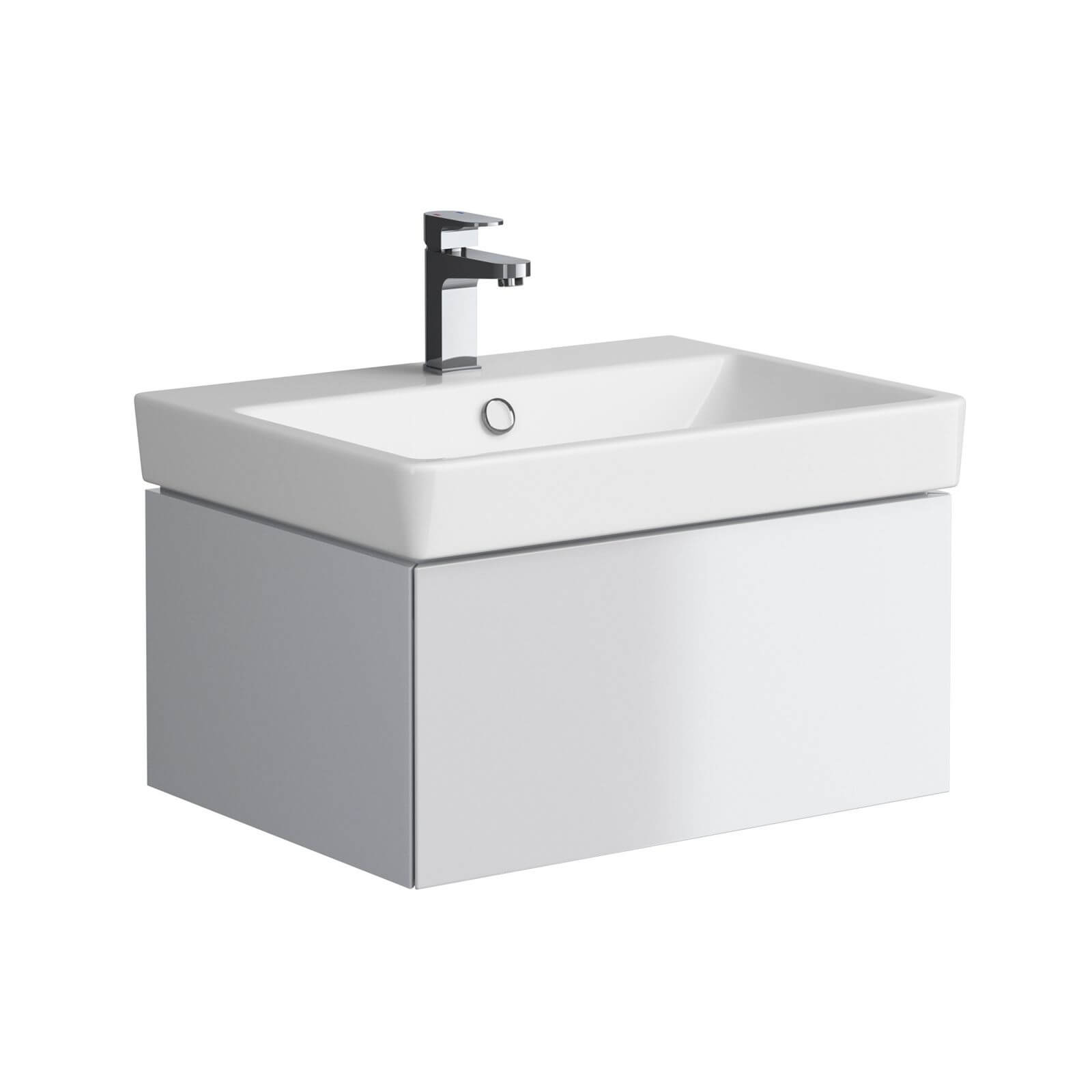 Splendour Washbasin Cabinet - 60cm - White