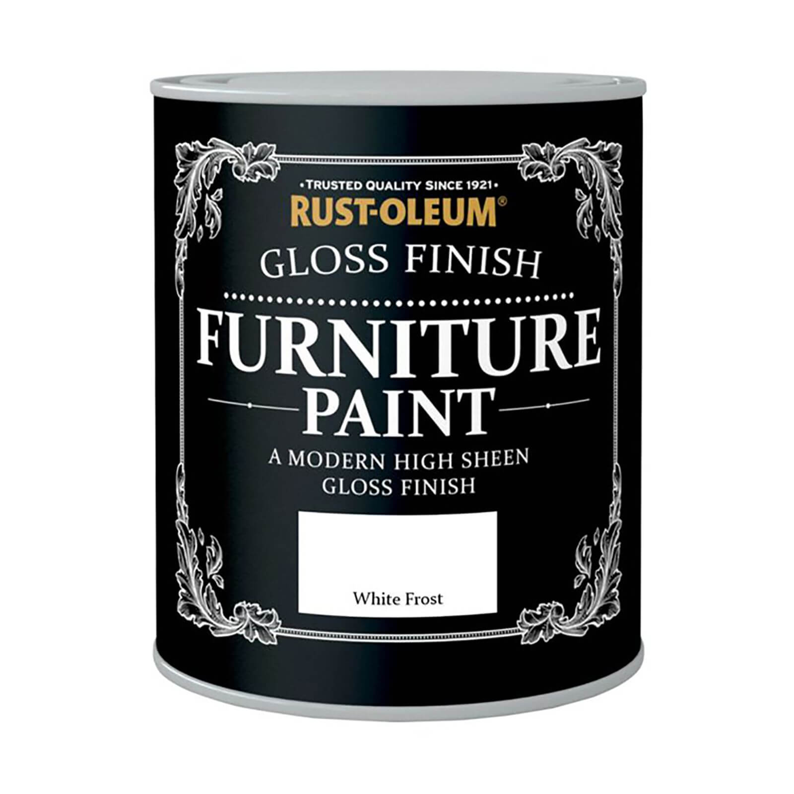 Rust-Oleum Gloss Furniture Paint White Frost - 125ml