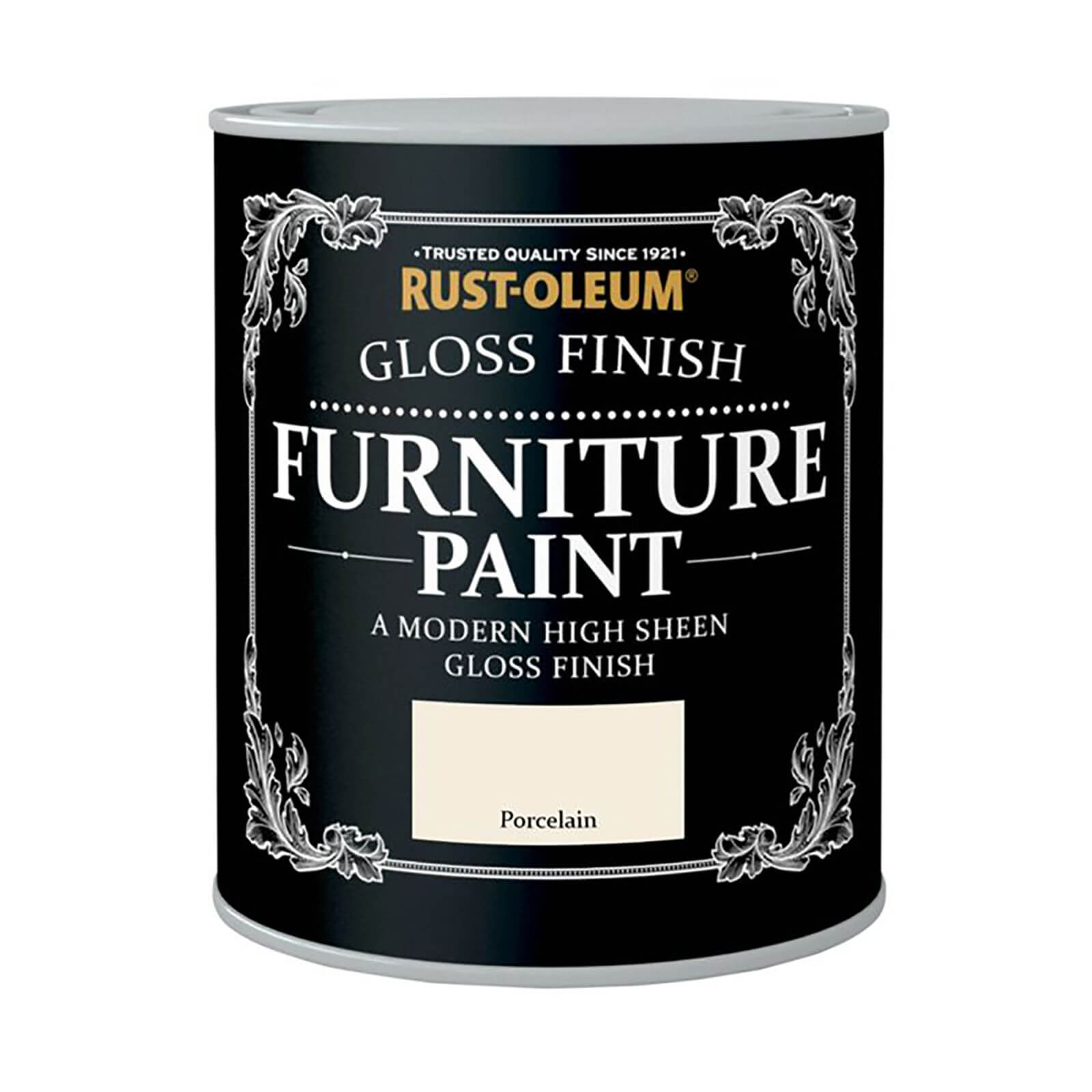 Rust-Oleum Gloss Furniture Paint - Porcelain - 125ml