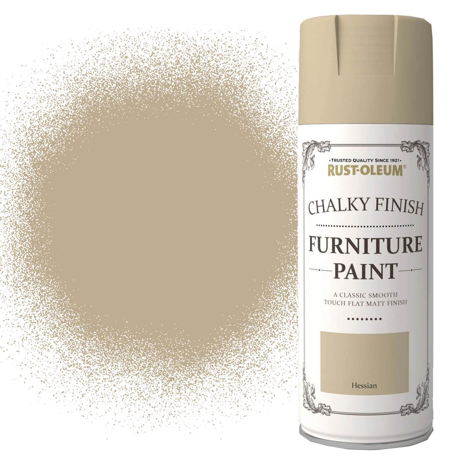 Rust-Oleum Chalky Finish Furniture Spray Paint Hessian - 400ml