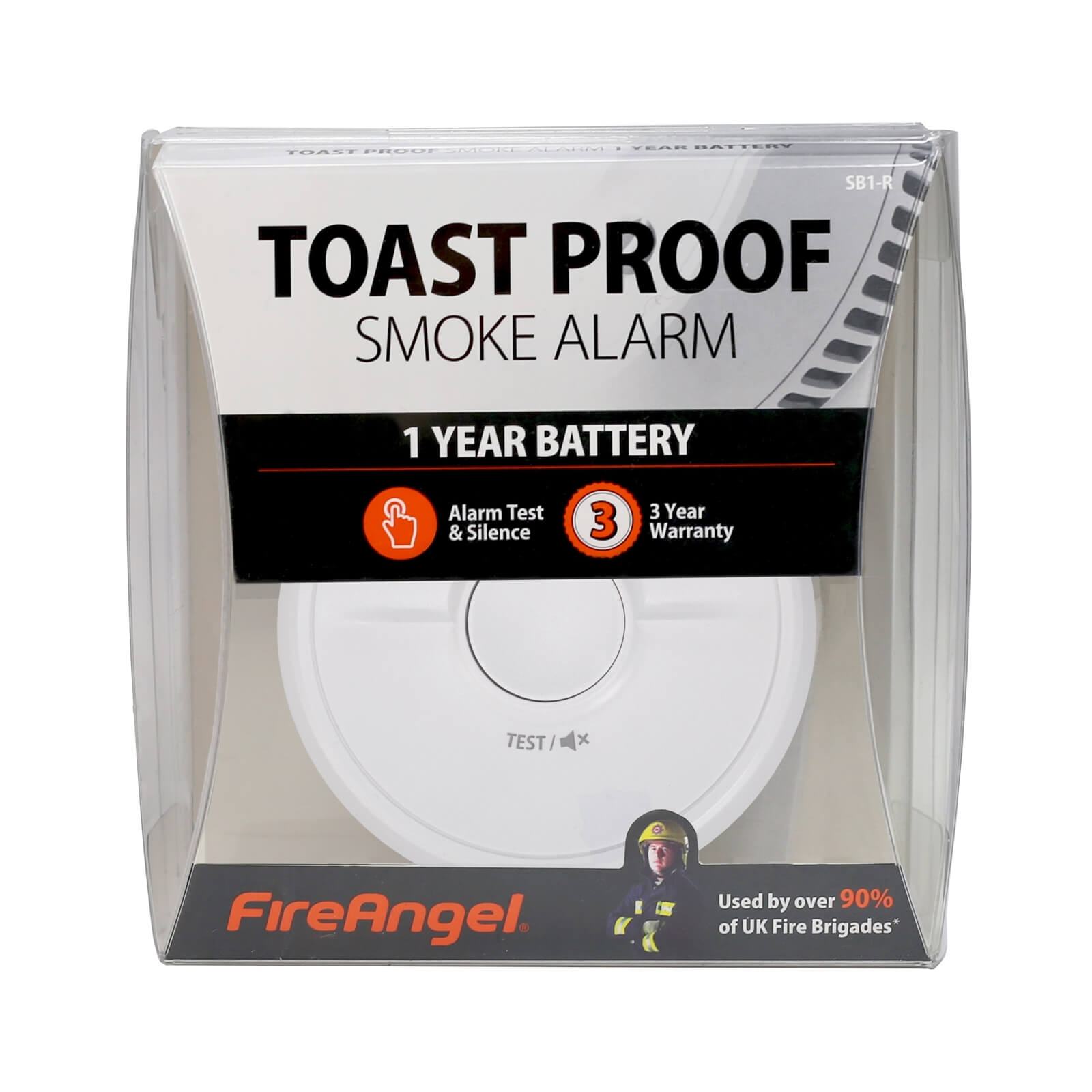 Fireangel Smoke Alarm 1 Year Battery