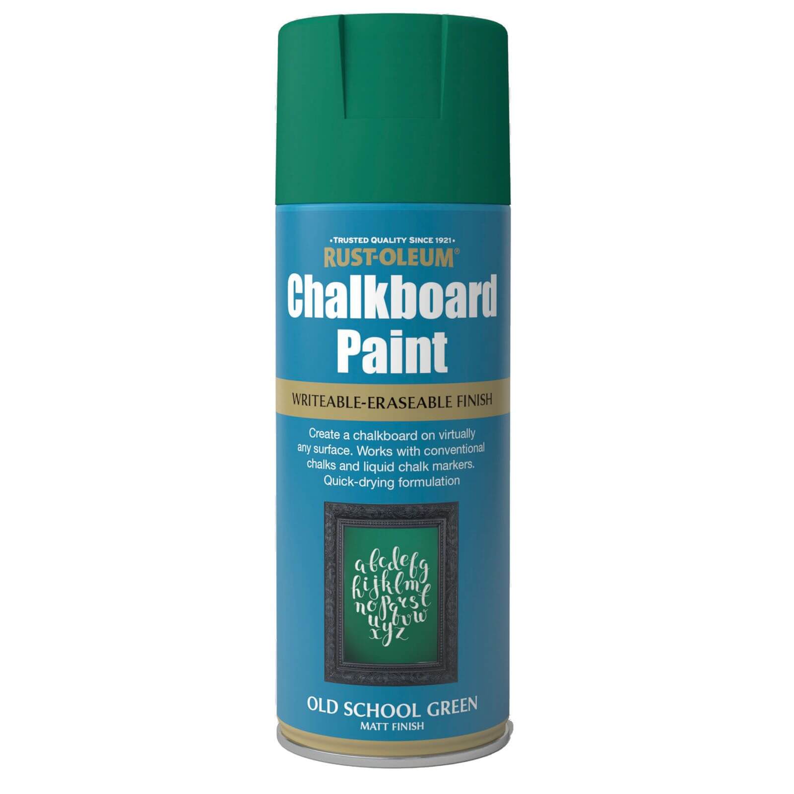 Rust-Oleum Spray Paint Chalkboard Old School Green - 400ml
