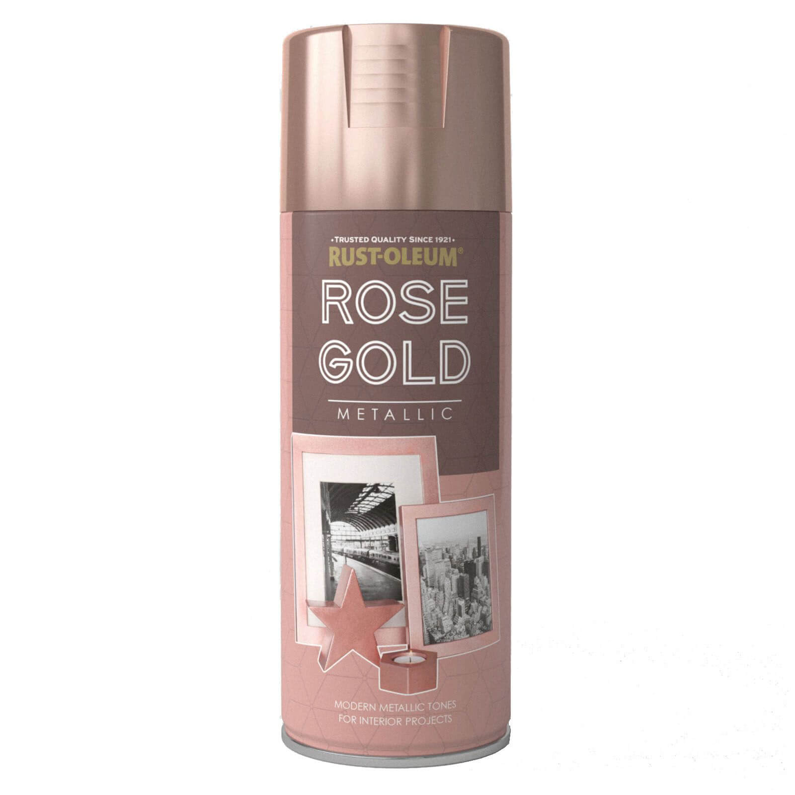 Rust-Oleum Spray Paint Metallic Rose Gold - 400ml