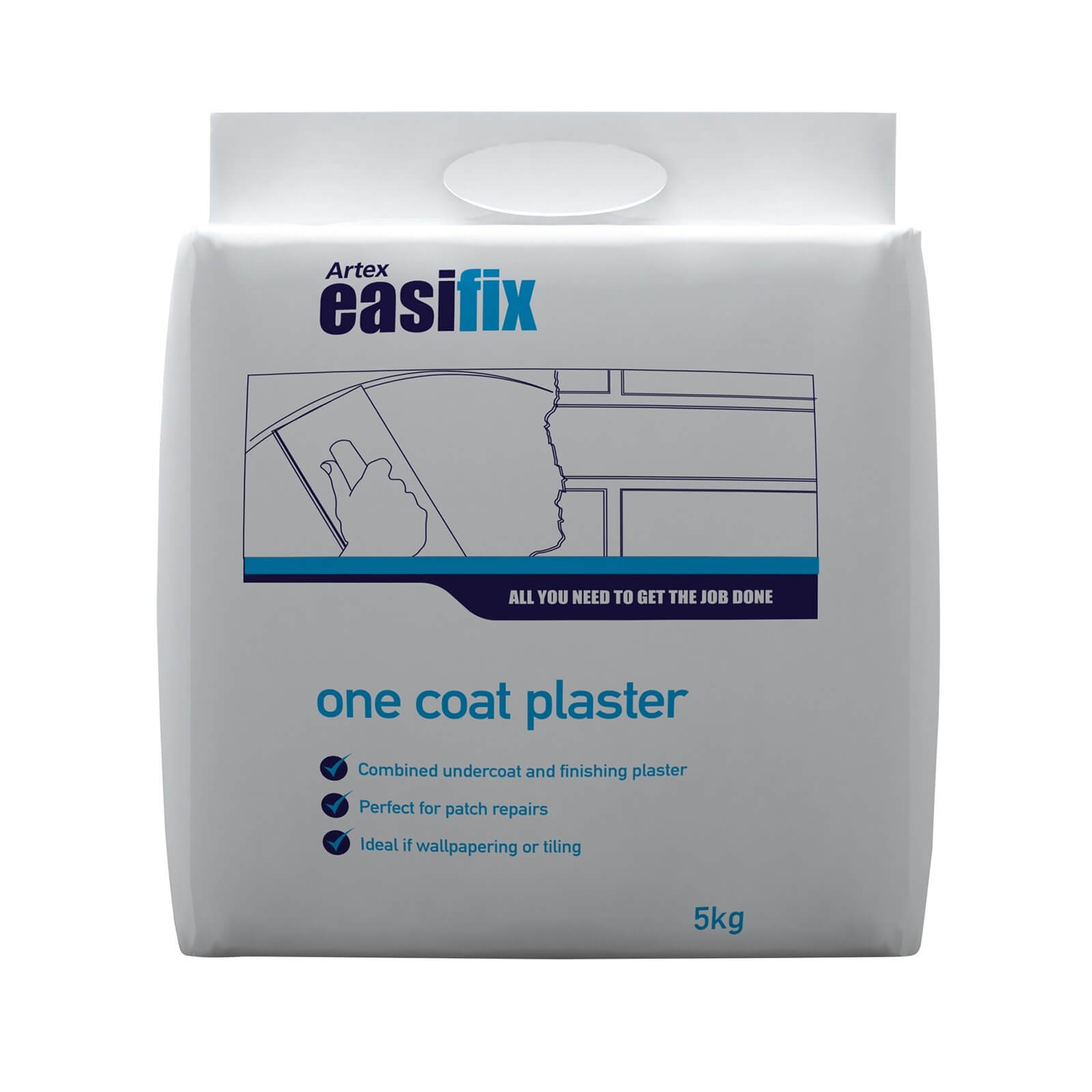 Artex Easifix One Coat Plaster 5kg