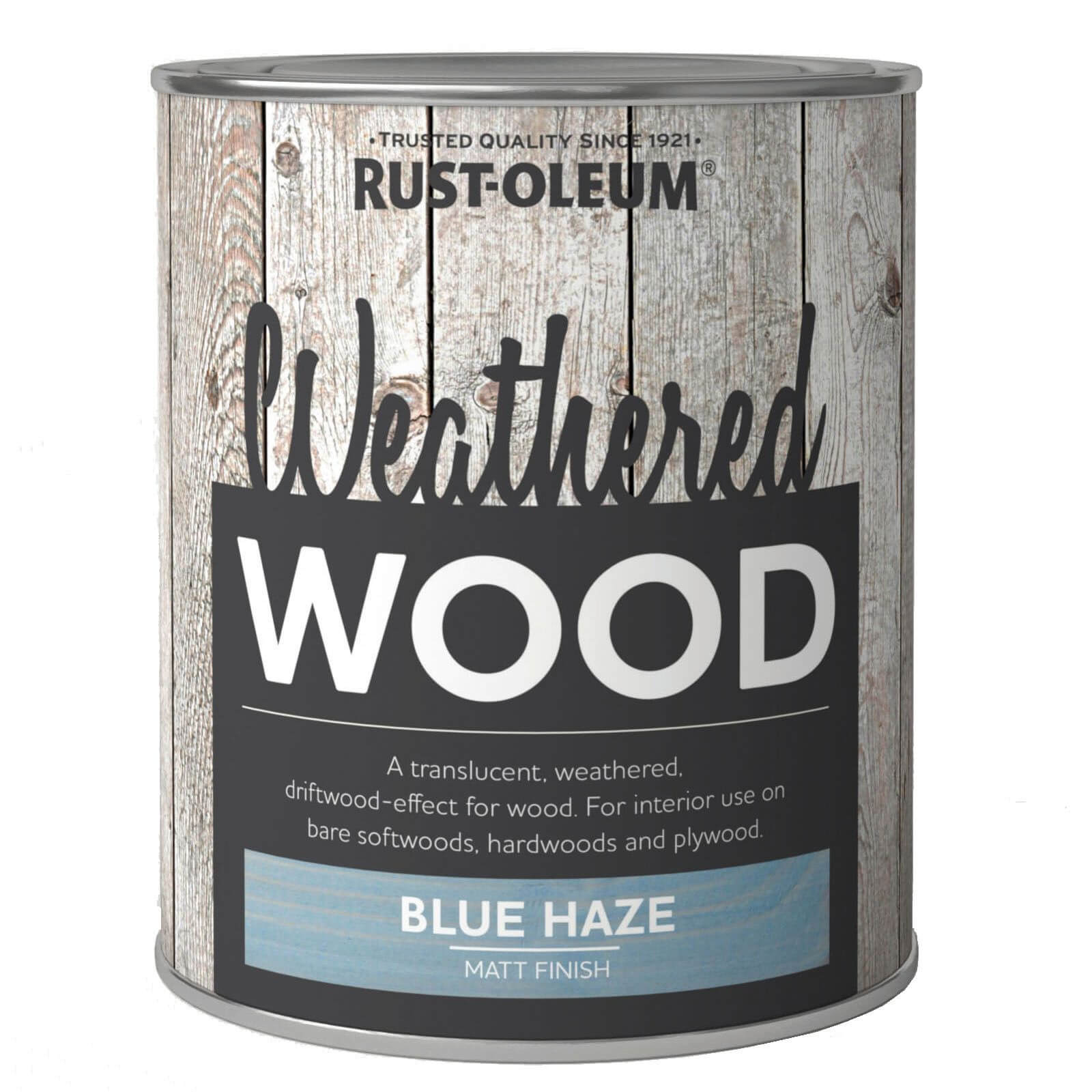 Rust-Oleum Weathered Wood Paint - Blue Haze - 250ml