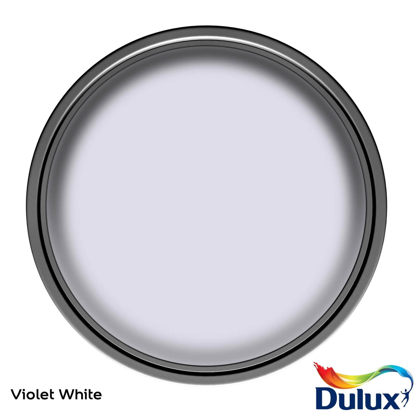 Dulux Easycare Washable & Tough Matt Paint Violet White - 2.5L