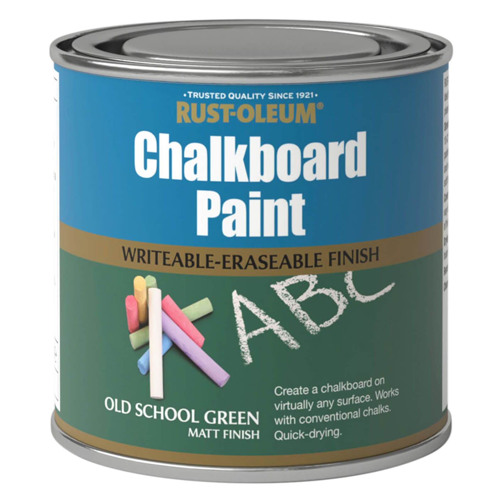 Rust-Oleum Chalkboard Old School Green Paint - 250ml