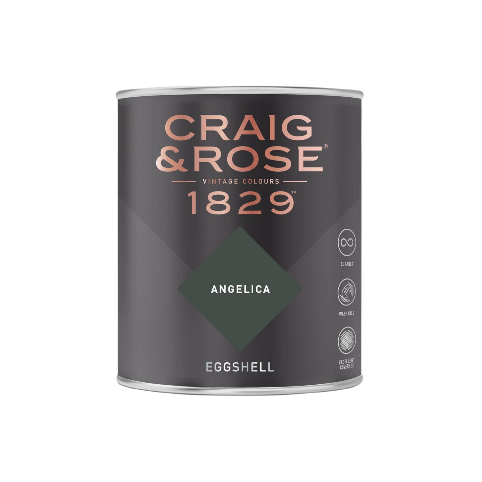 Craig & Rose 1829 Eggshell Paint Angelica - 750ml