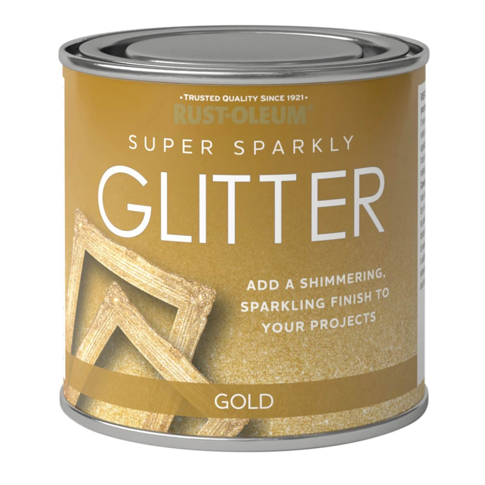 Rust-Oleum Super Sparkly Glitter Gold - 250ml