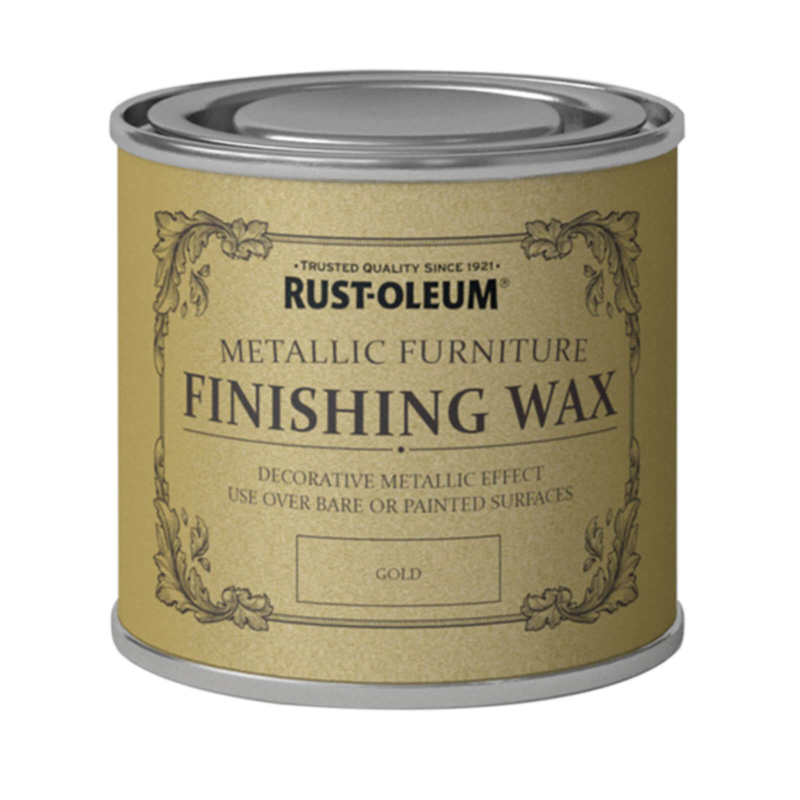 Rust-Oleum Metallic Furniture Finishing Wax Gold - 125ml