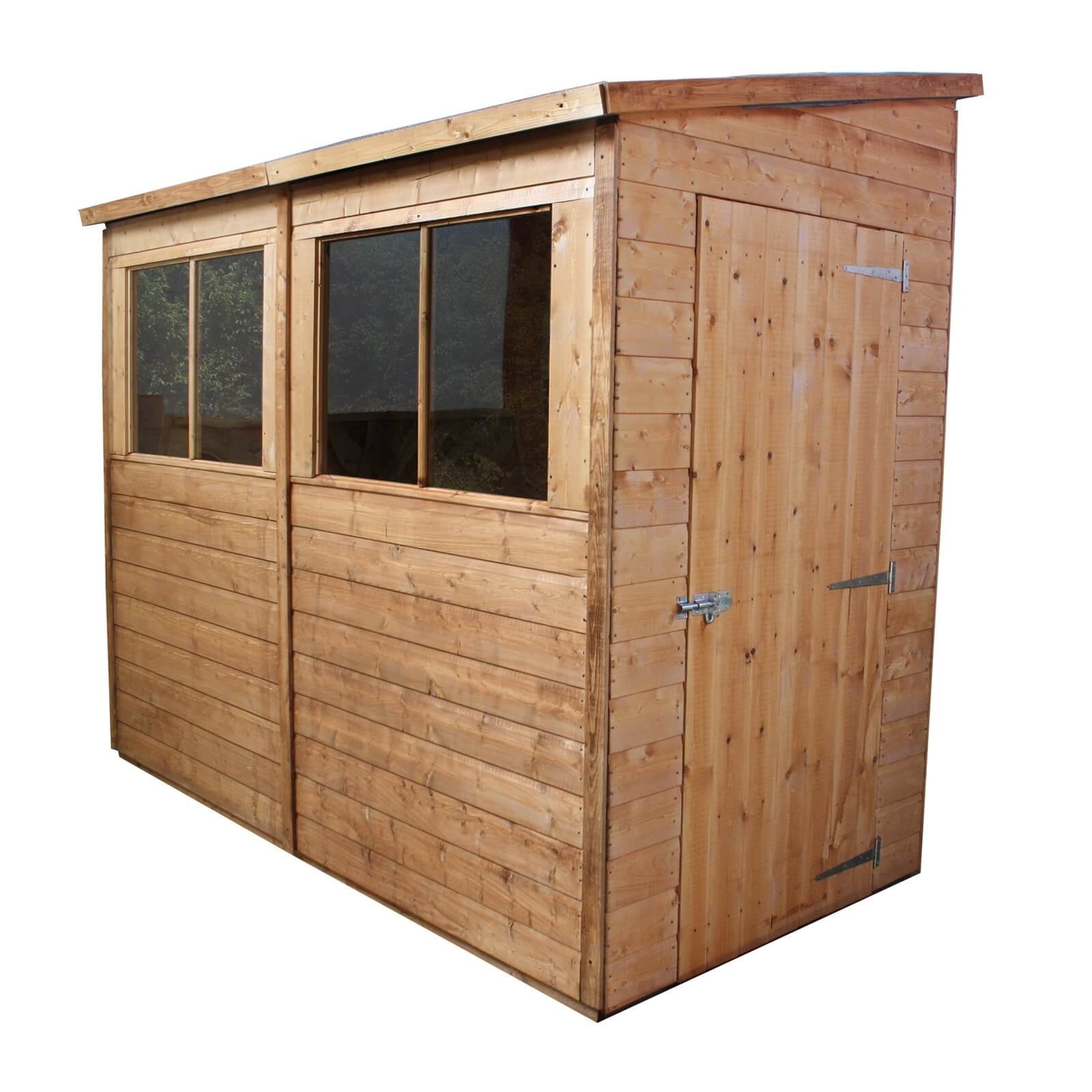 Mercia 8 x 4ft Premium Pent Wooden Shed