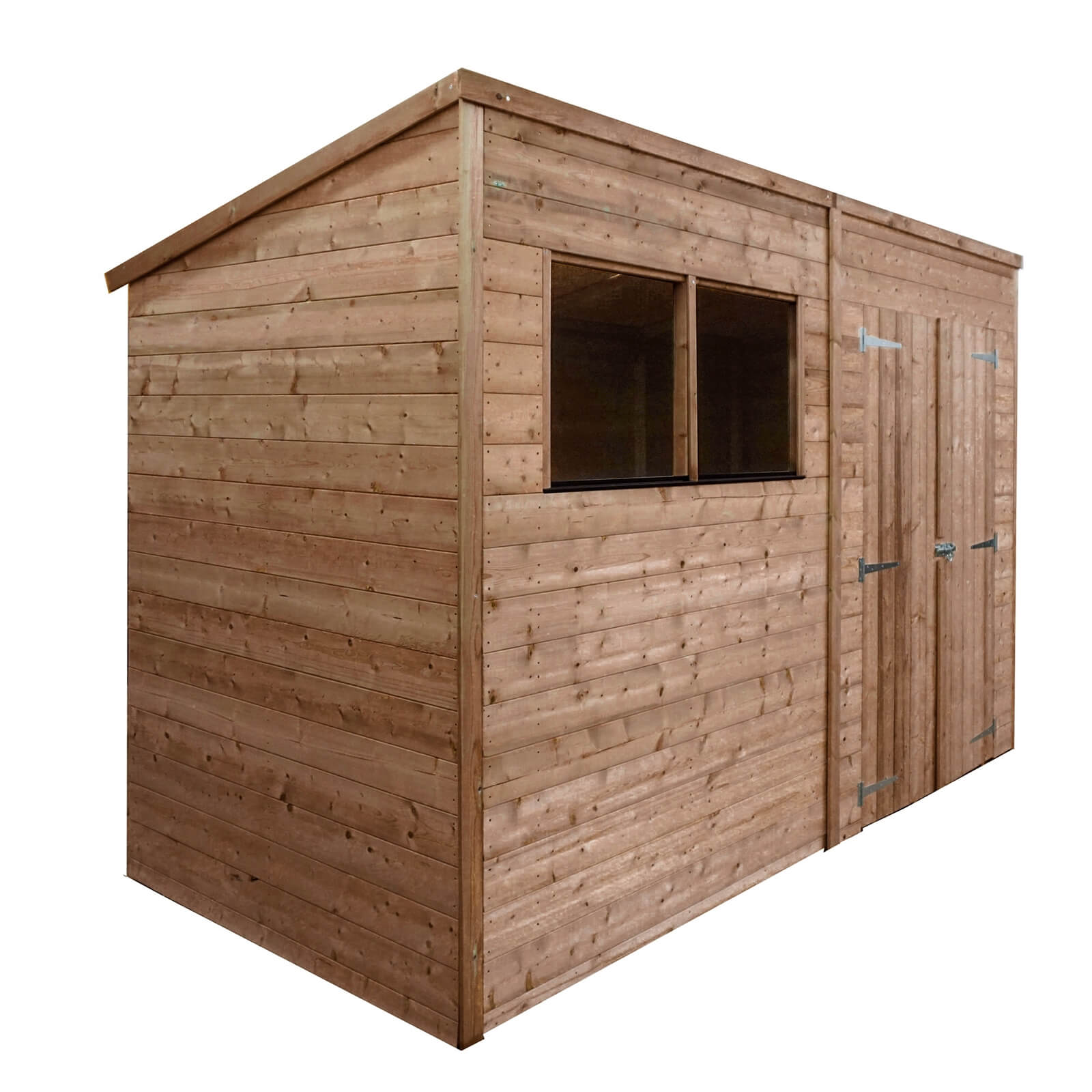 Mercia 10x6ft Pressure Treated Pent Wooden Shed