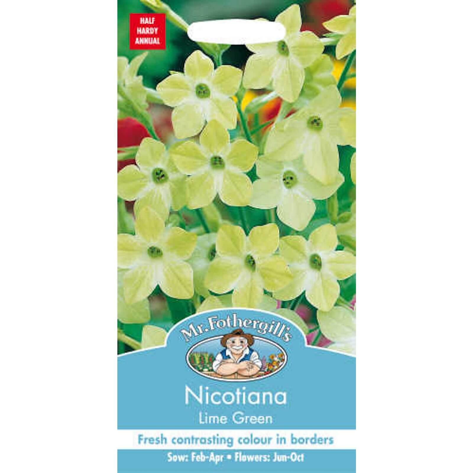 Mr. Fothergill's Nicotiana Lime Green Seeds