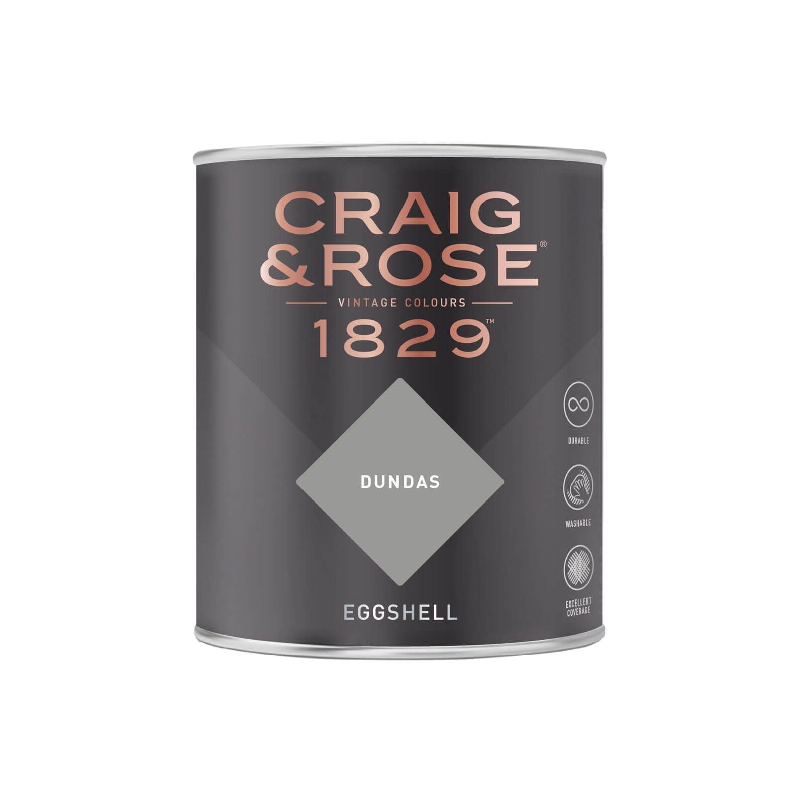 Craig & Rose 1829 Eggshell Paint Dundas - 750ml