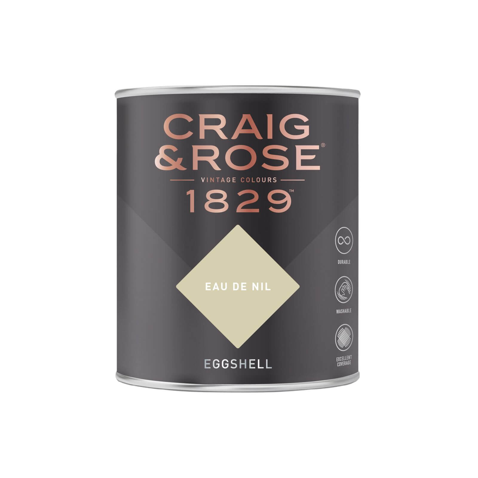 Craig & Rose 1829 Eggshell Paint Eau de Nil - 750ml