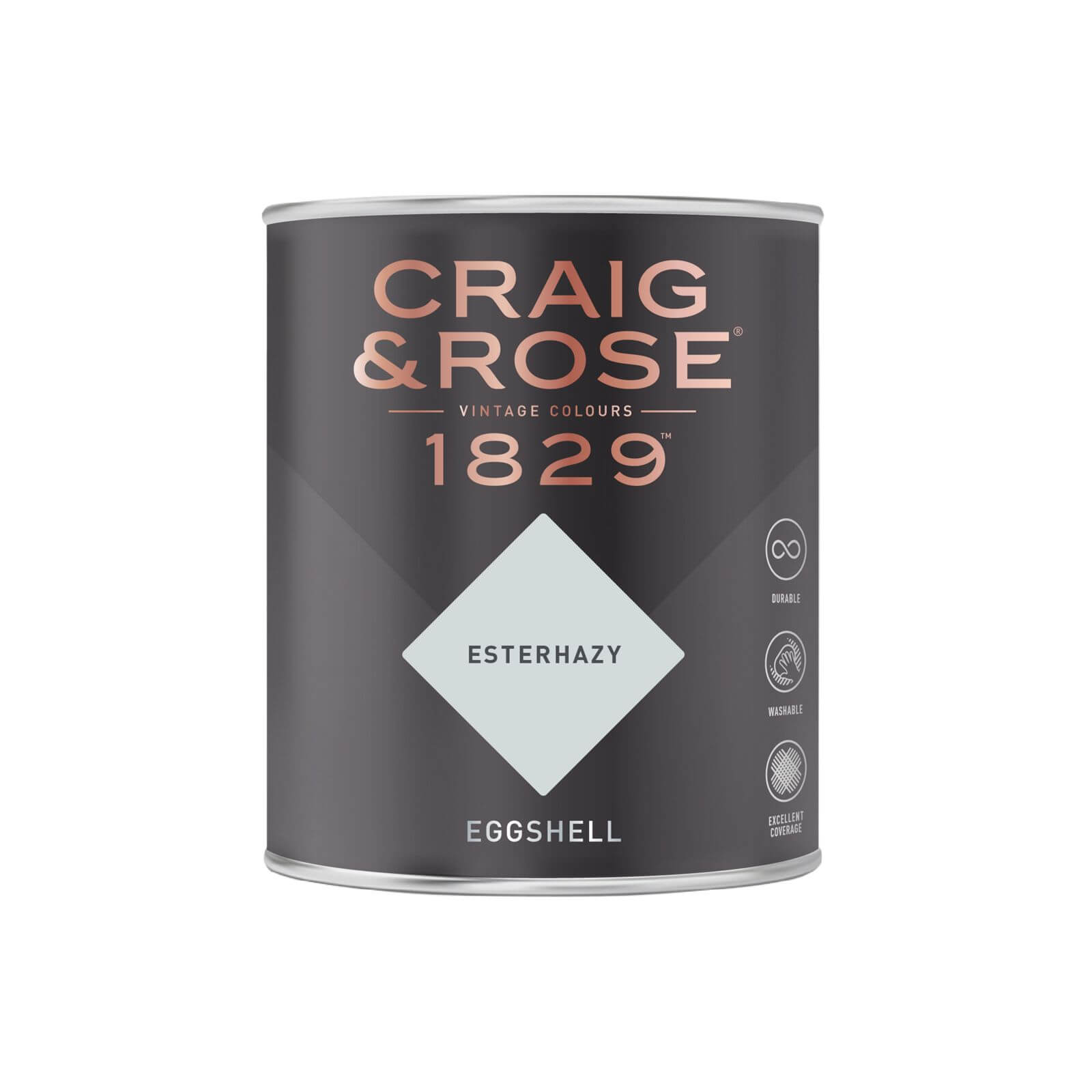 Craig & Rose 1829 Eggshell Paint Esterhazy - 750ml