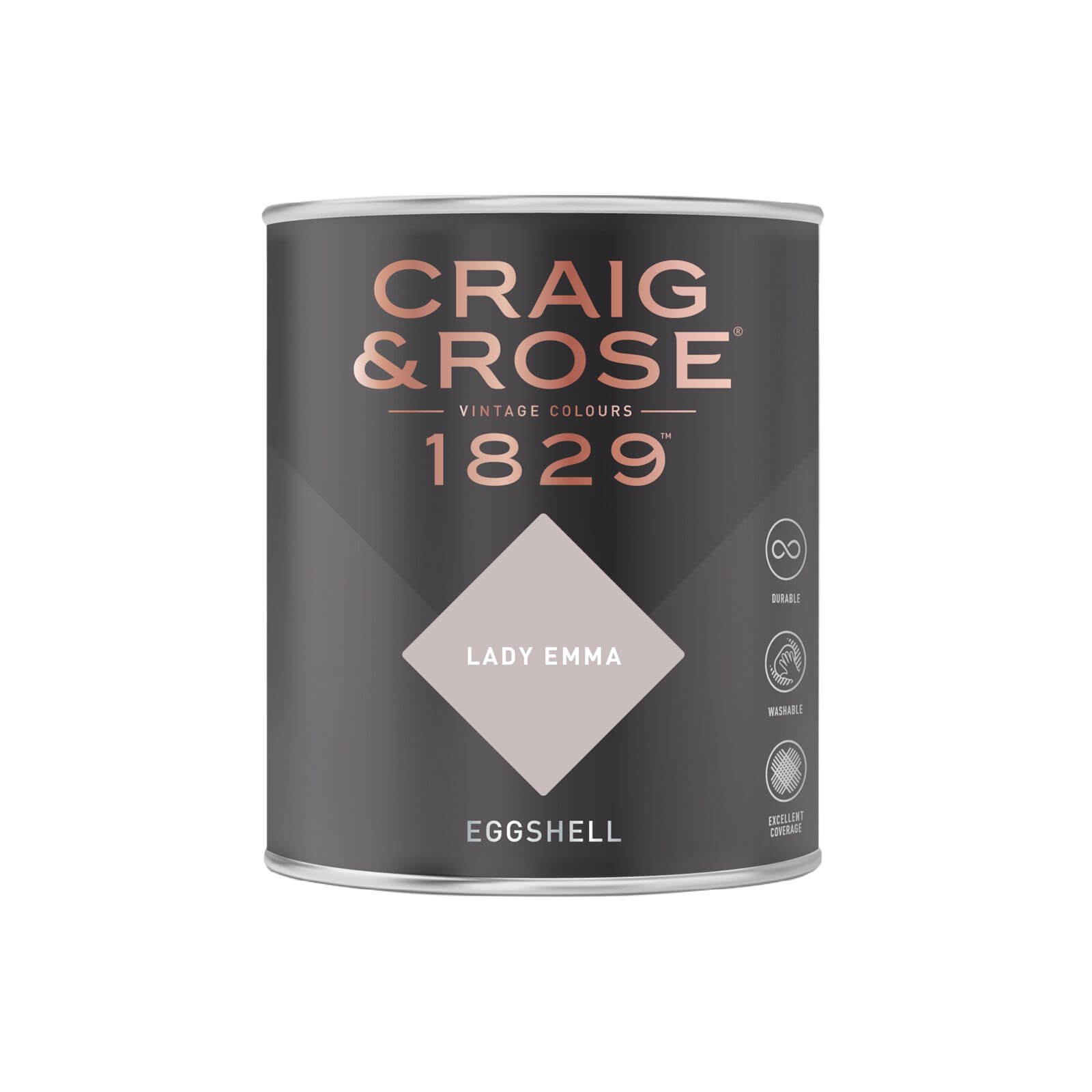 Craig & Rose 1829 Eggshell Paint Lady Emma - 750ml