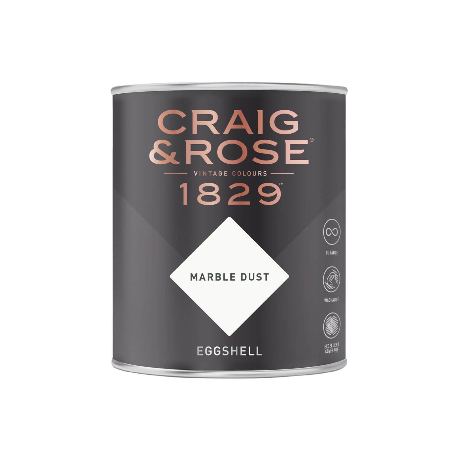 Craig & Rose 1829 Eggshell Paint Marble Dust - 750ml