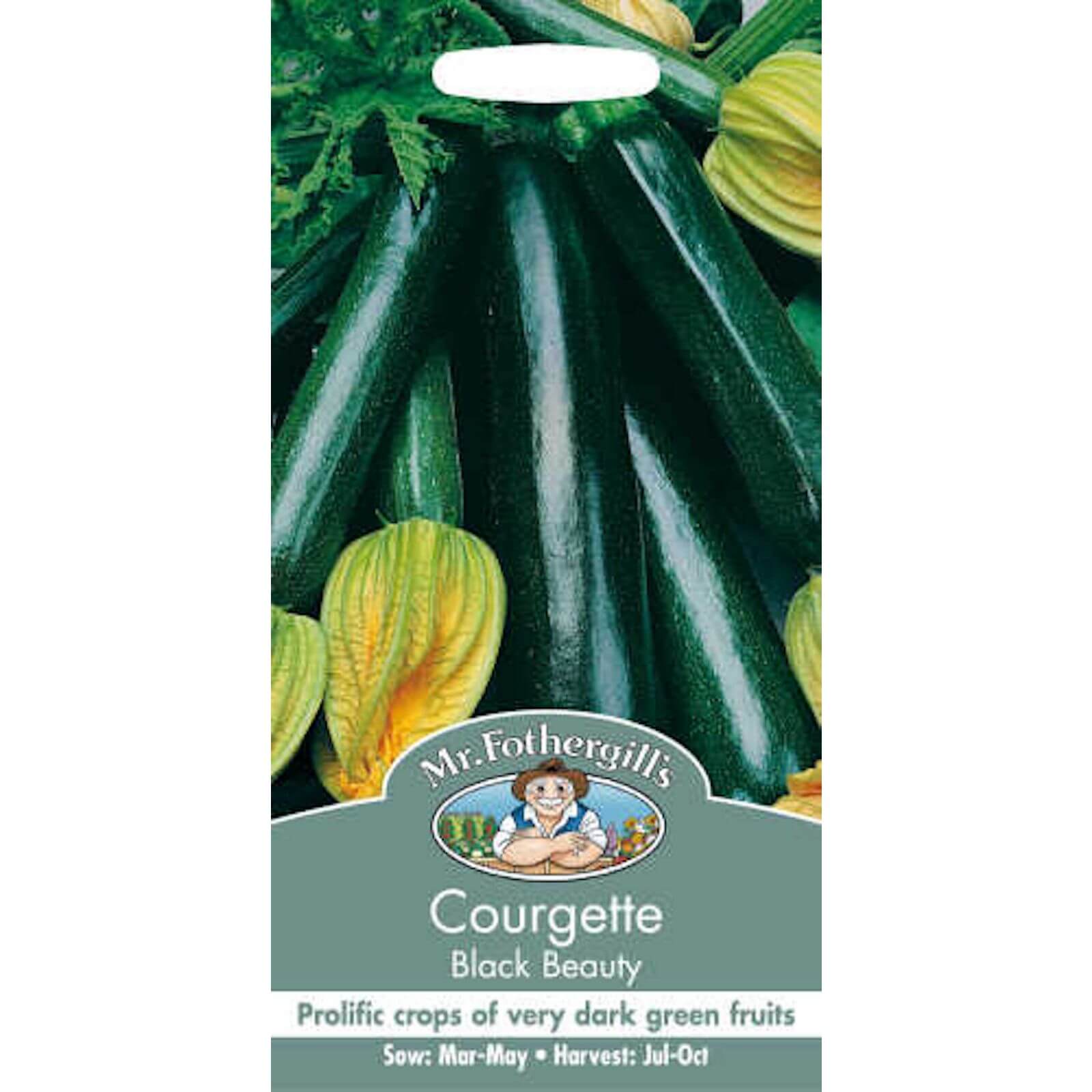 Mr. Fothergill's Courgette Black Beauty Seeds