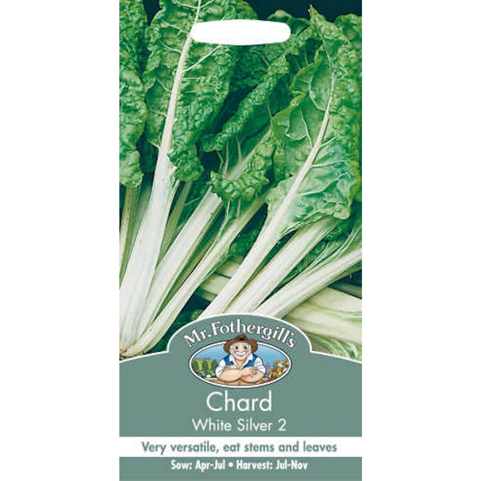 Mr. Fothergill's Chard White Silver 2 Seeds
