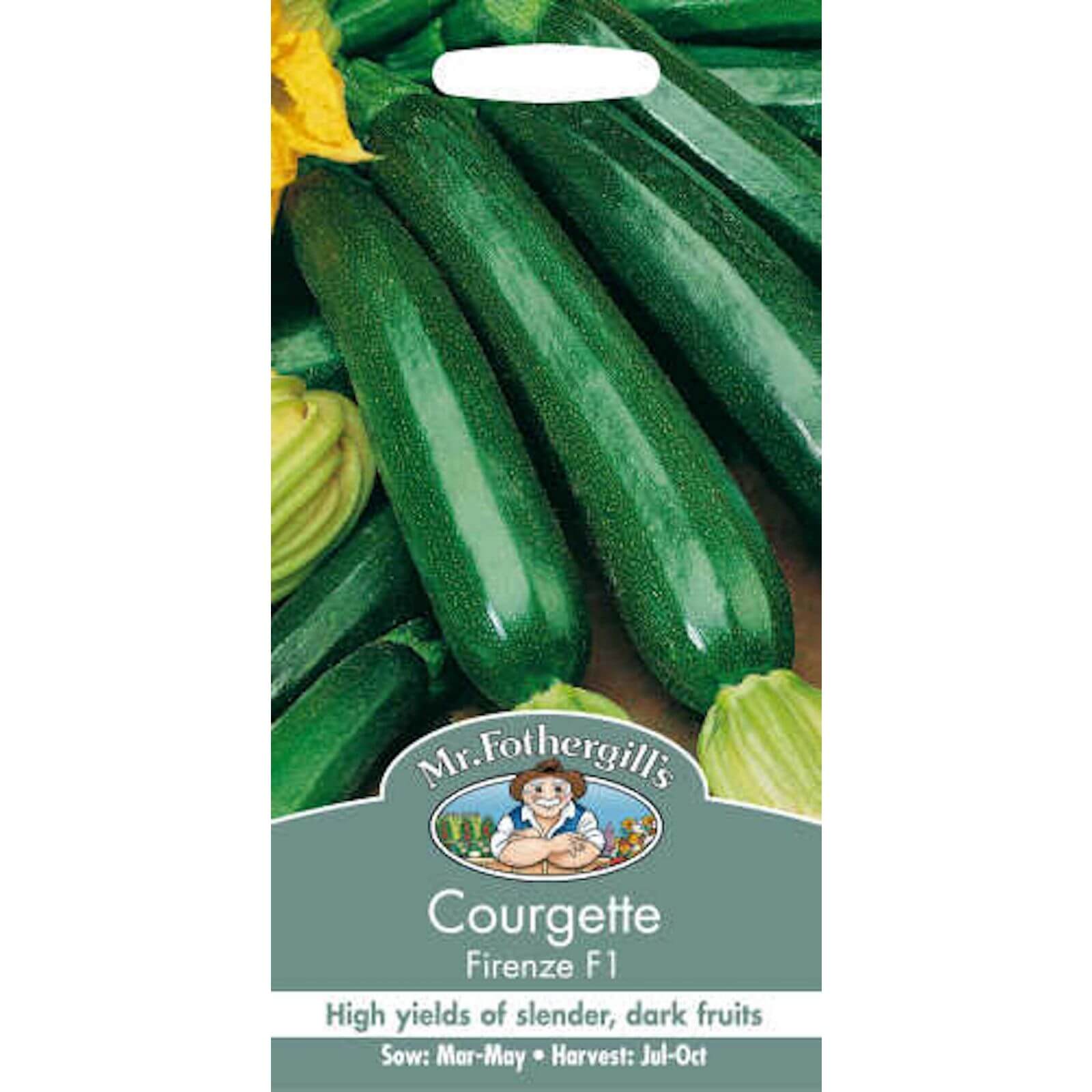 Mr. Fothergill's Courgette Firenze F1 Vegetable Seeds
